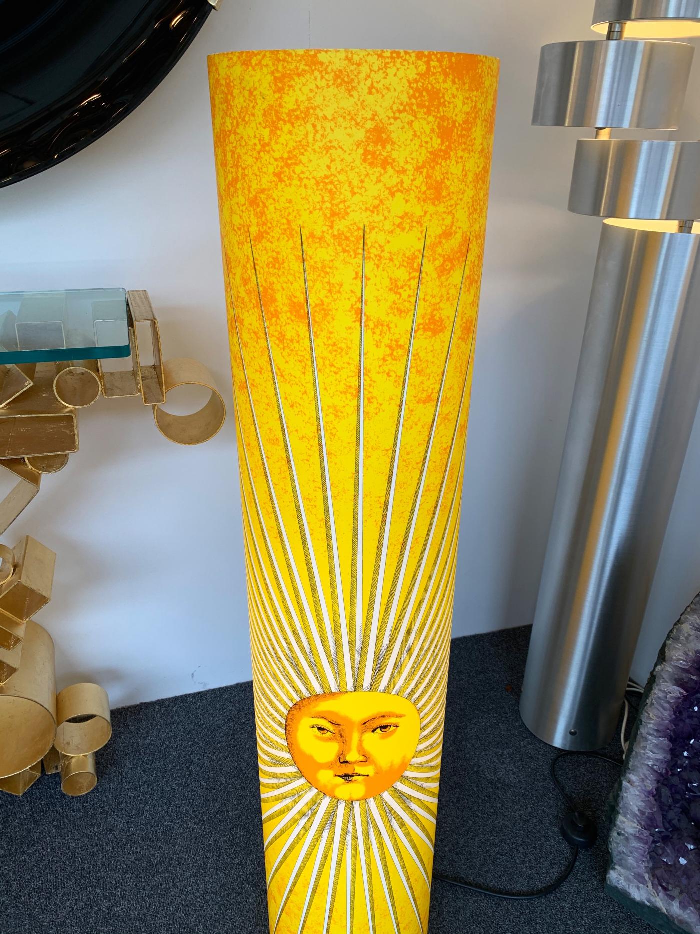 Atelier Fornasetti Sun Floor Lamp By Fornasetti Italy 1990s