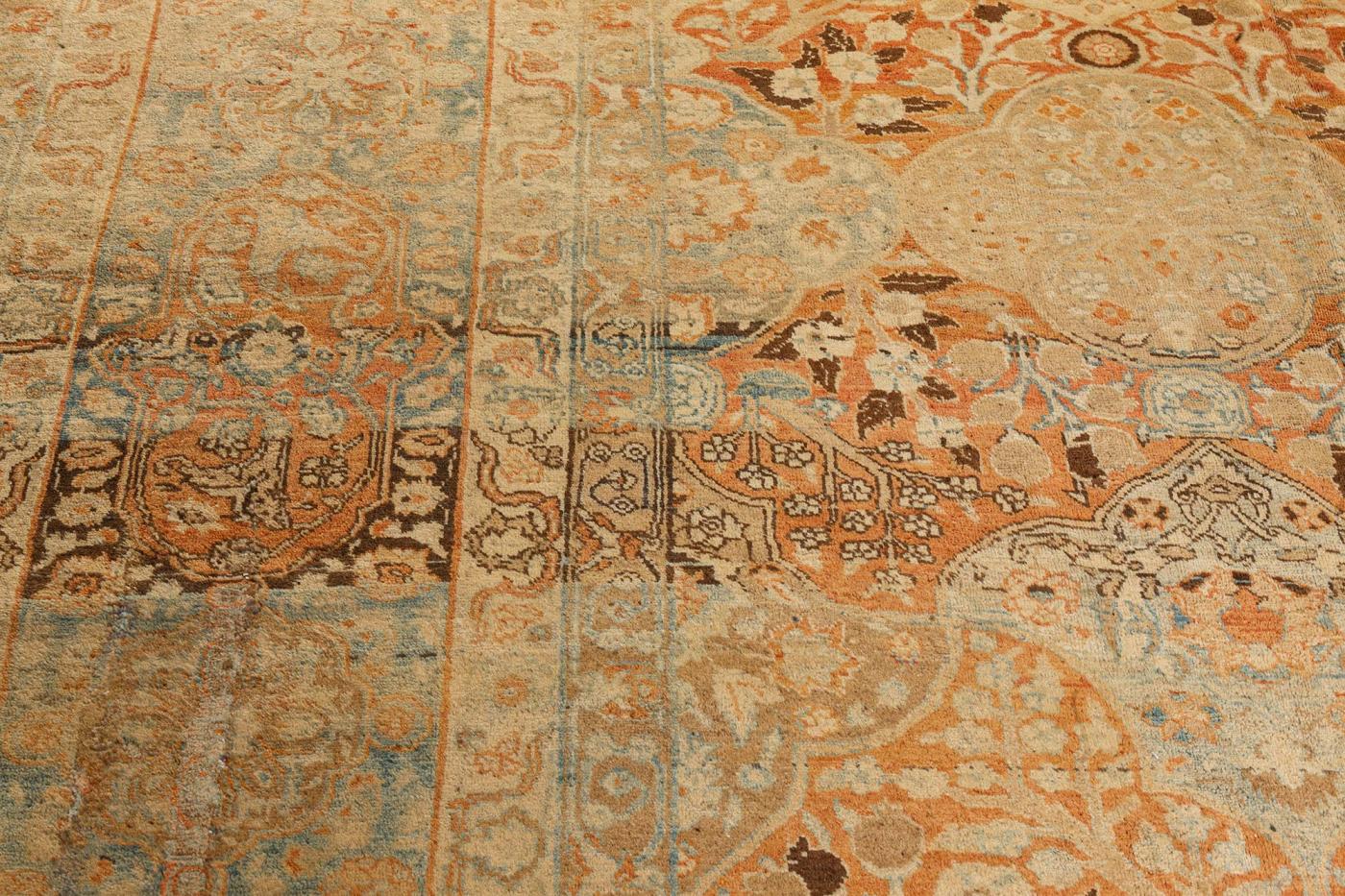Authentic 19th Century Persian Tabriz Carpet