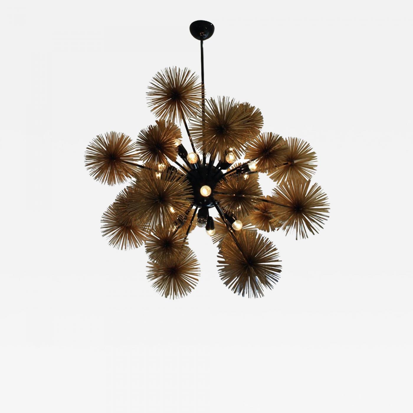 sea urchin chandelier