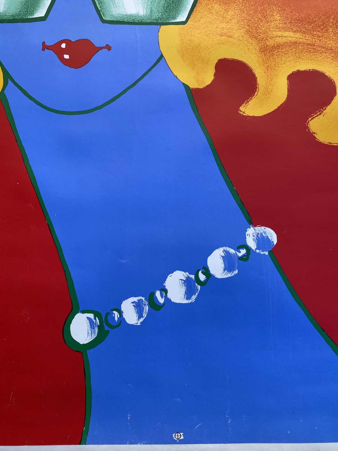 Bernard Villemot Perrier Poster by Bernard Villemot