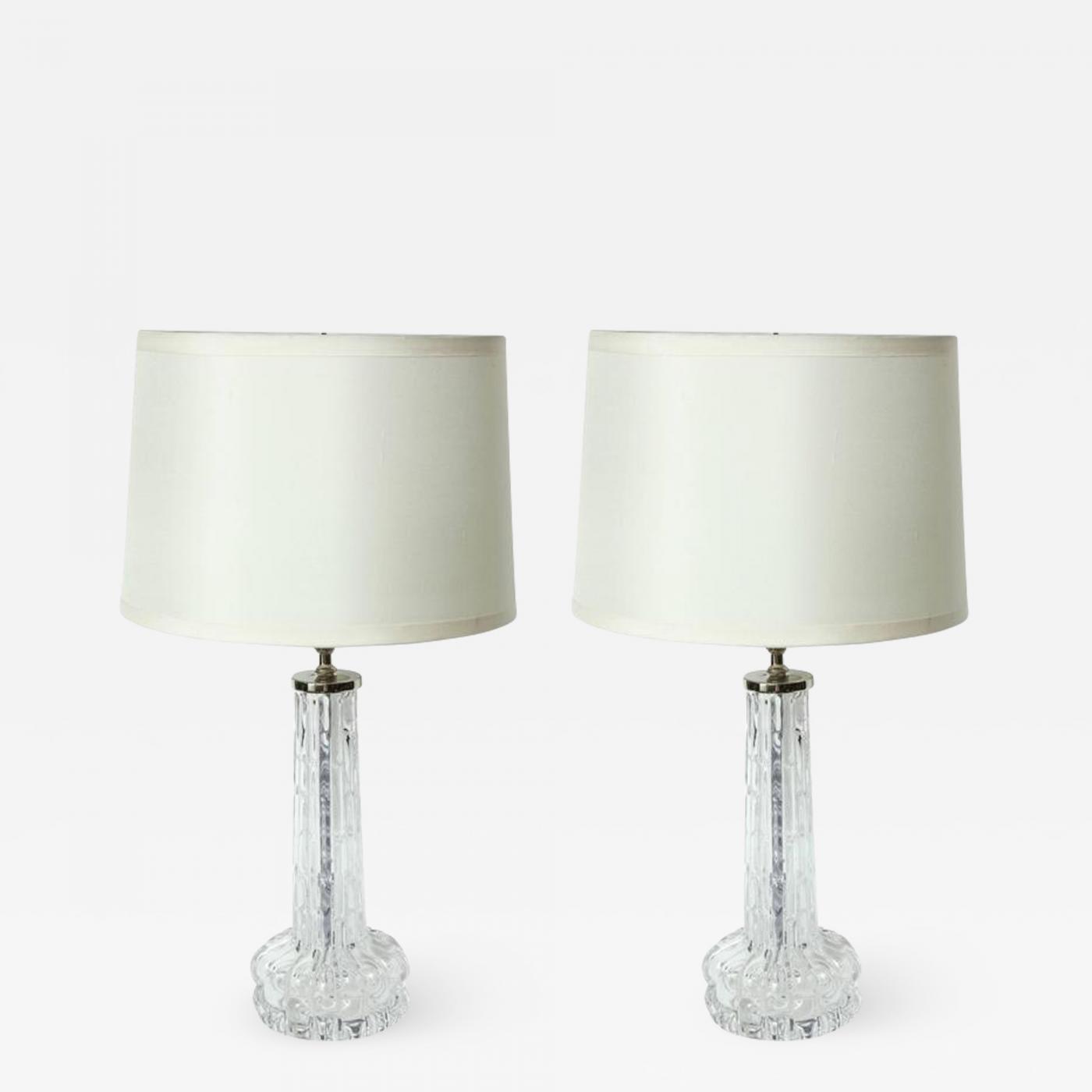 orrefors crystal lamps