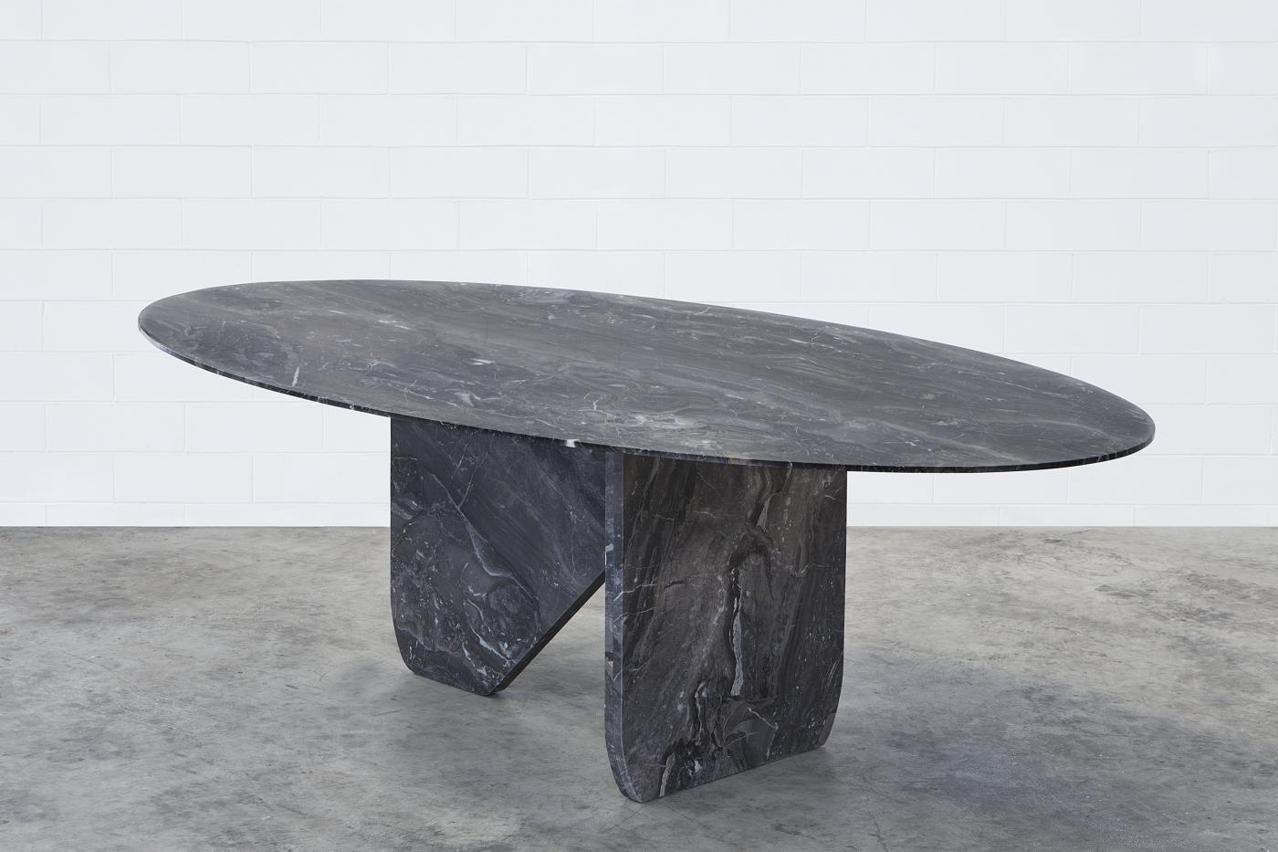 TBL Furniture - Oval Marble | Dining Table