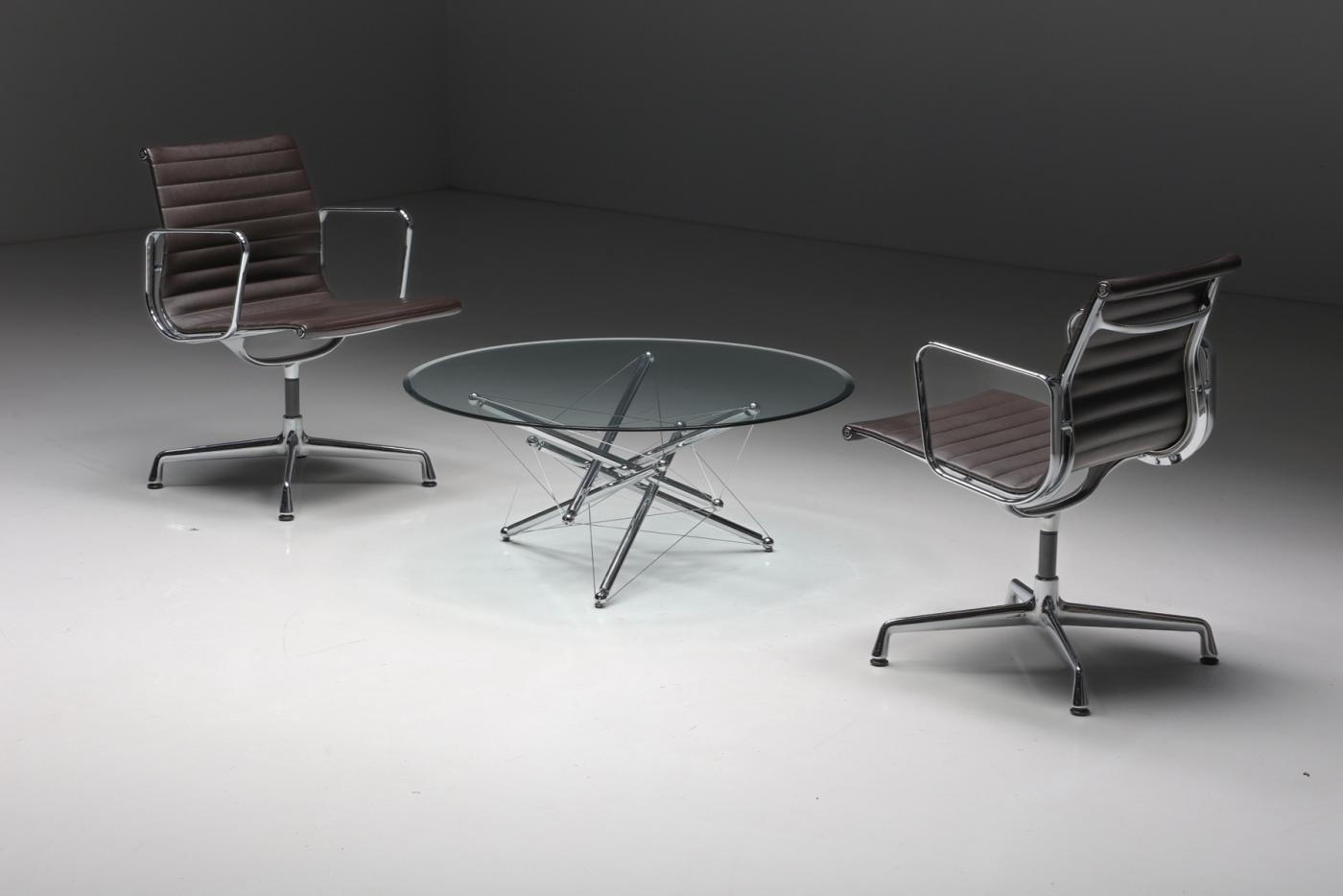 Charles & Ray Eames Aluminum Chairs by Charles & Ray Eames for Vitra
