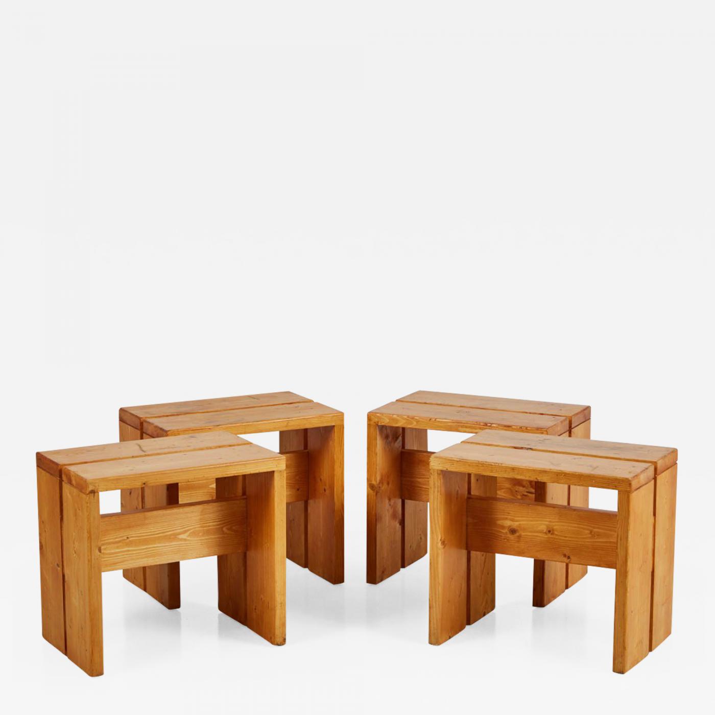 Charlotte Perriand - CHARLOTTE PERRIAND LES ARCS STOOLS