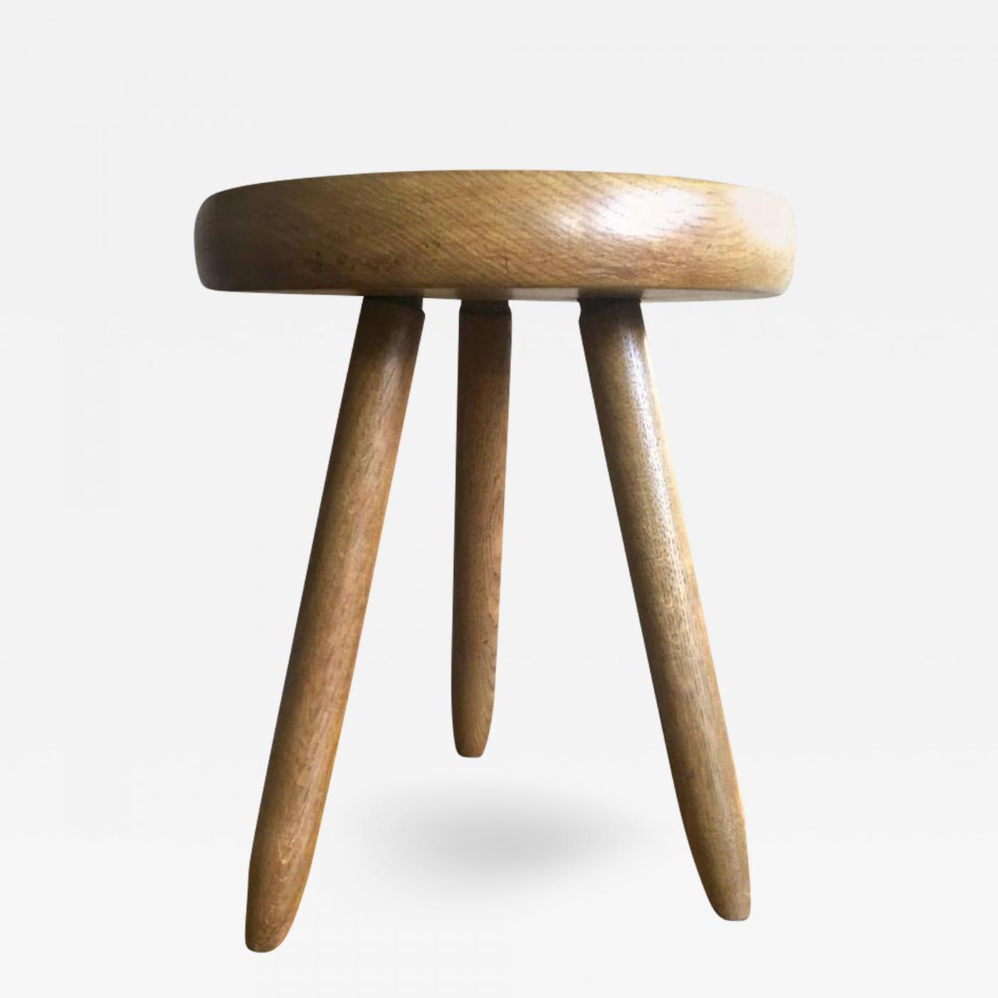 Charlotte Perriand Tripod Chair in Ash