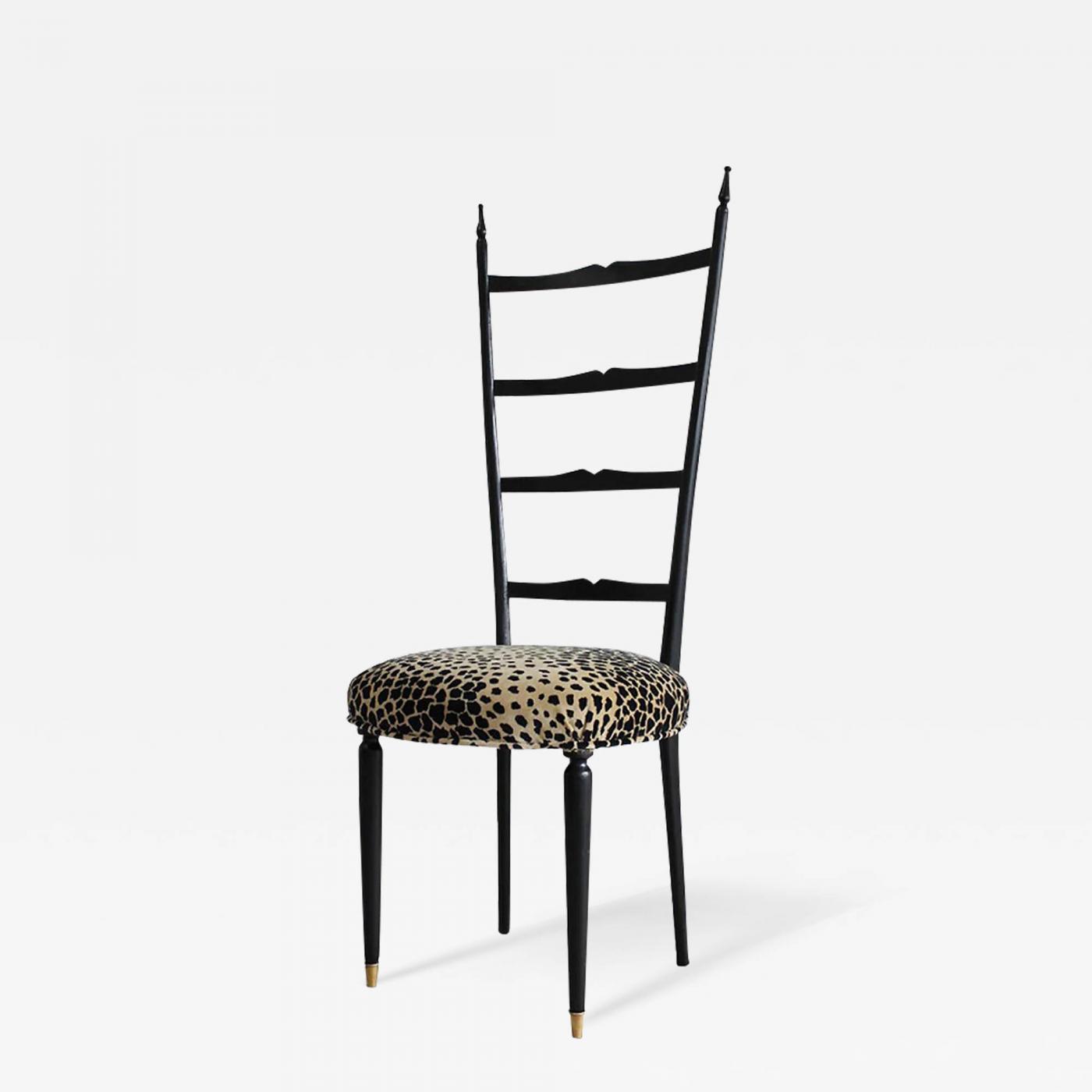 Leopard print best sale velvet chair