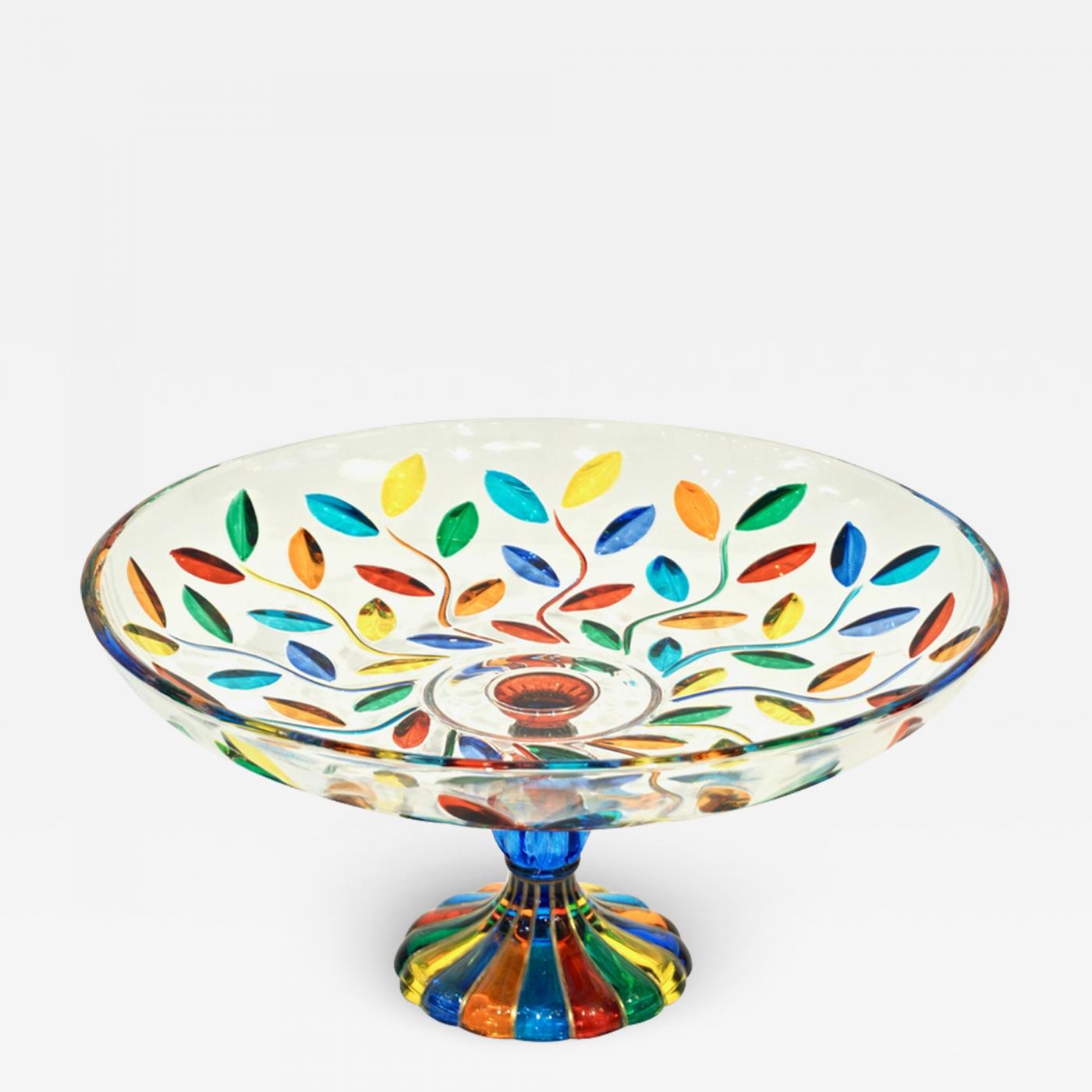 https://cdn.incollect.com/sites/default/files/zoom/Colleoni-Modern-Crystal-Murano-Glass-Compote-Dish-Tazza-with-Colorful-Leaves-374329-1435470.jpg