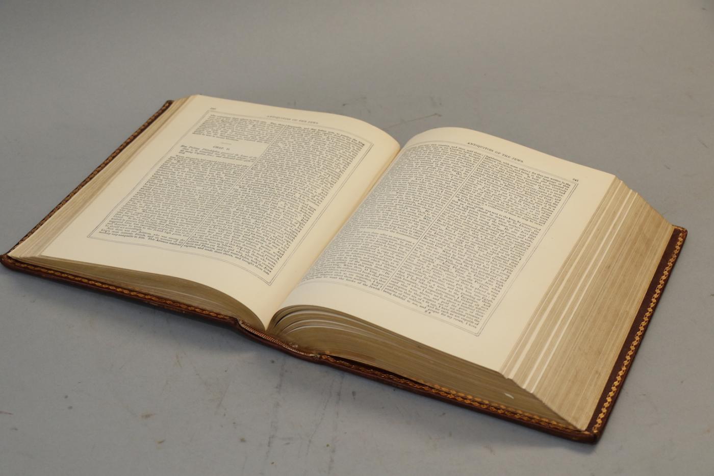 Complete works of the learned and authentic jewish historian flavius