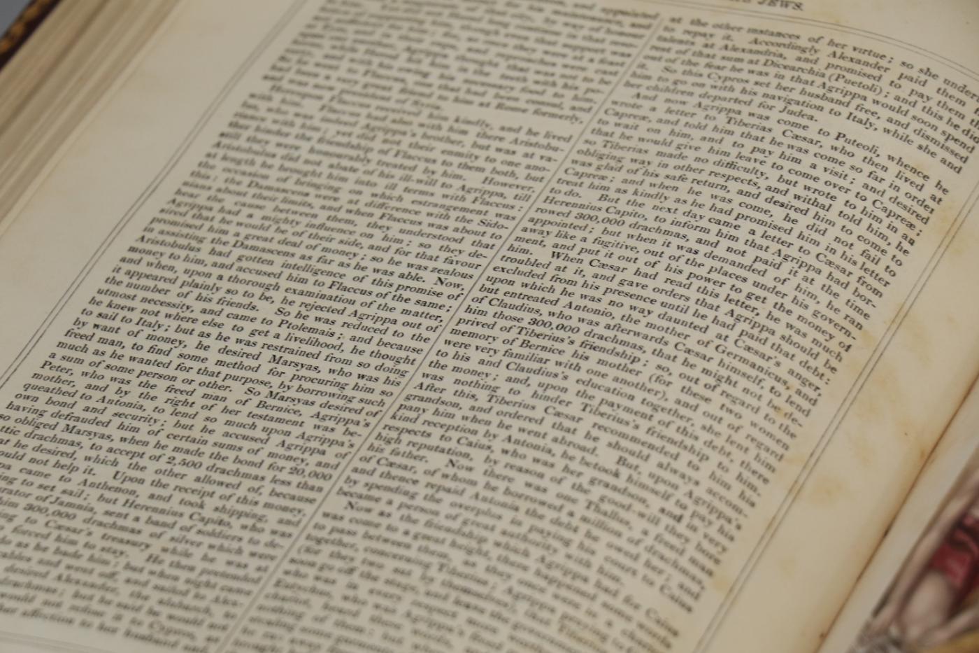 Complete works of the learned and authentic jewish historian flavius