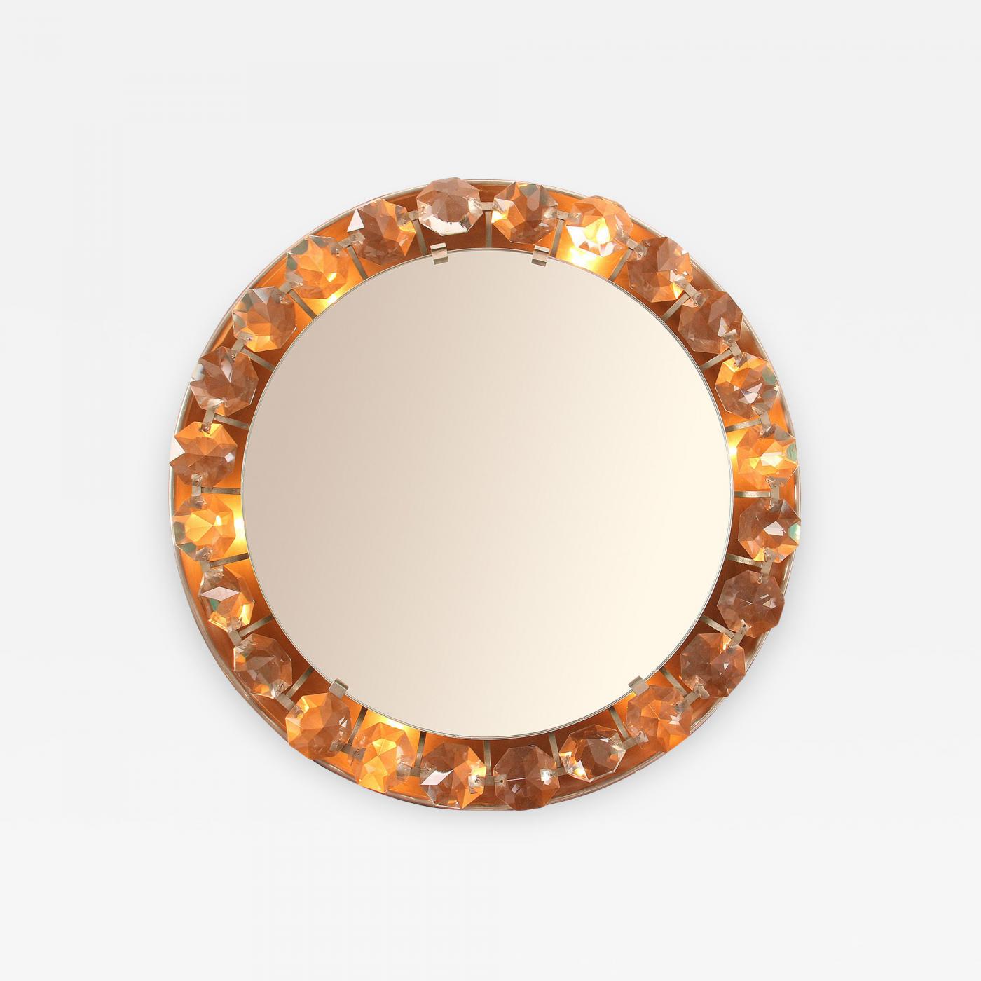 Crystal Wall Mirror