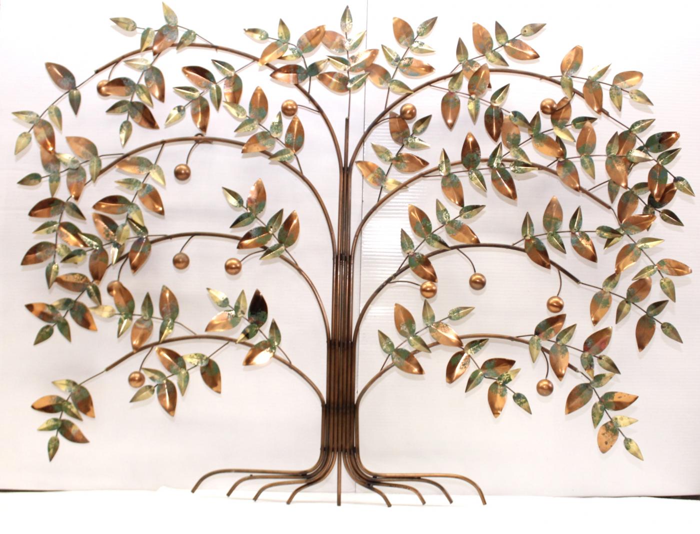 Curtis Jeré - Curtis Jere Tree Of Life Copper Wall Sculpture