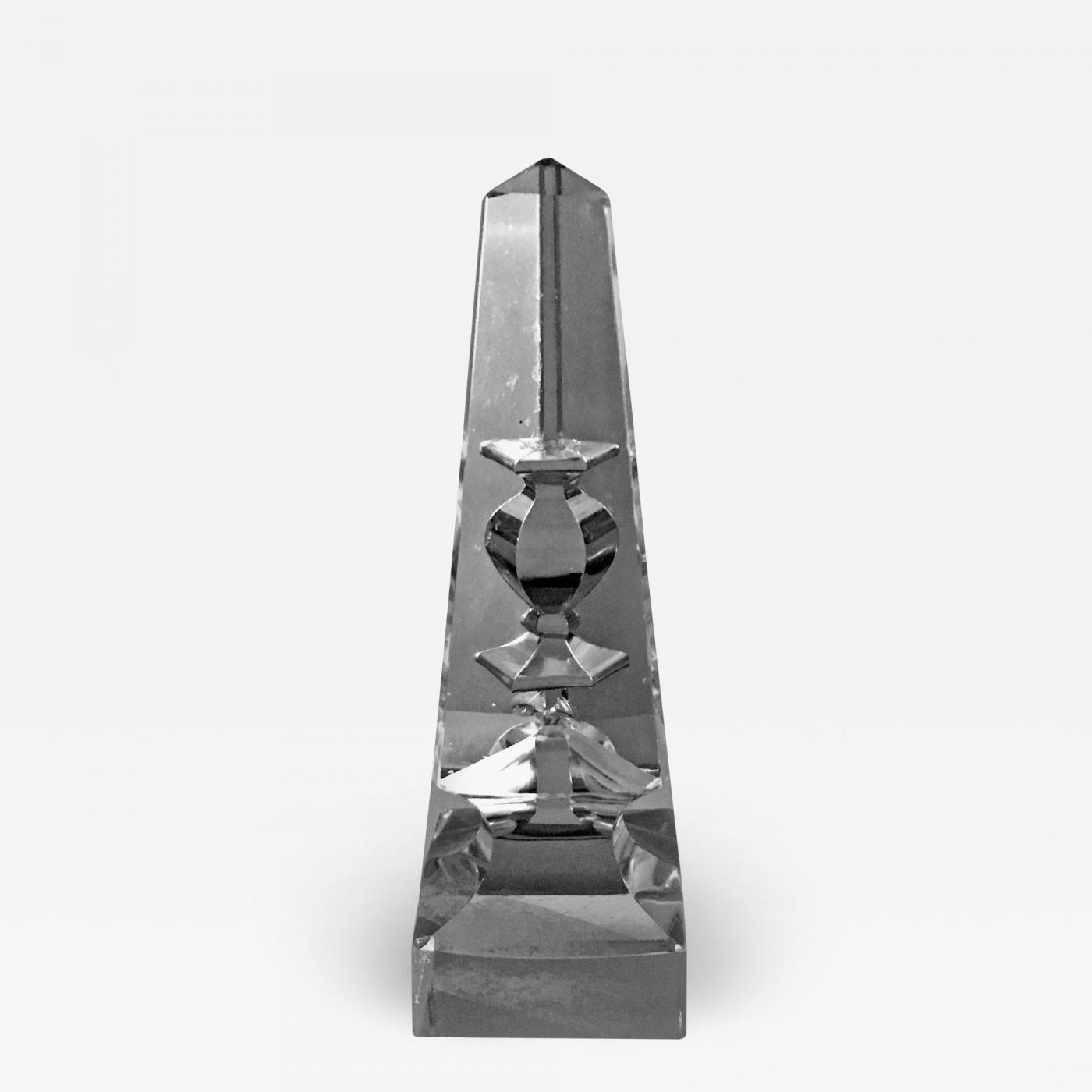 Cut Crystal Obelisk Prism