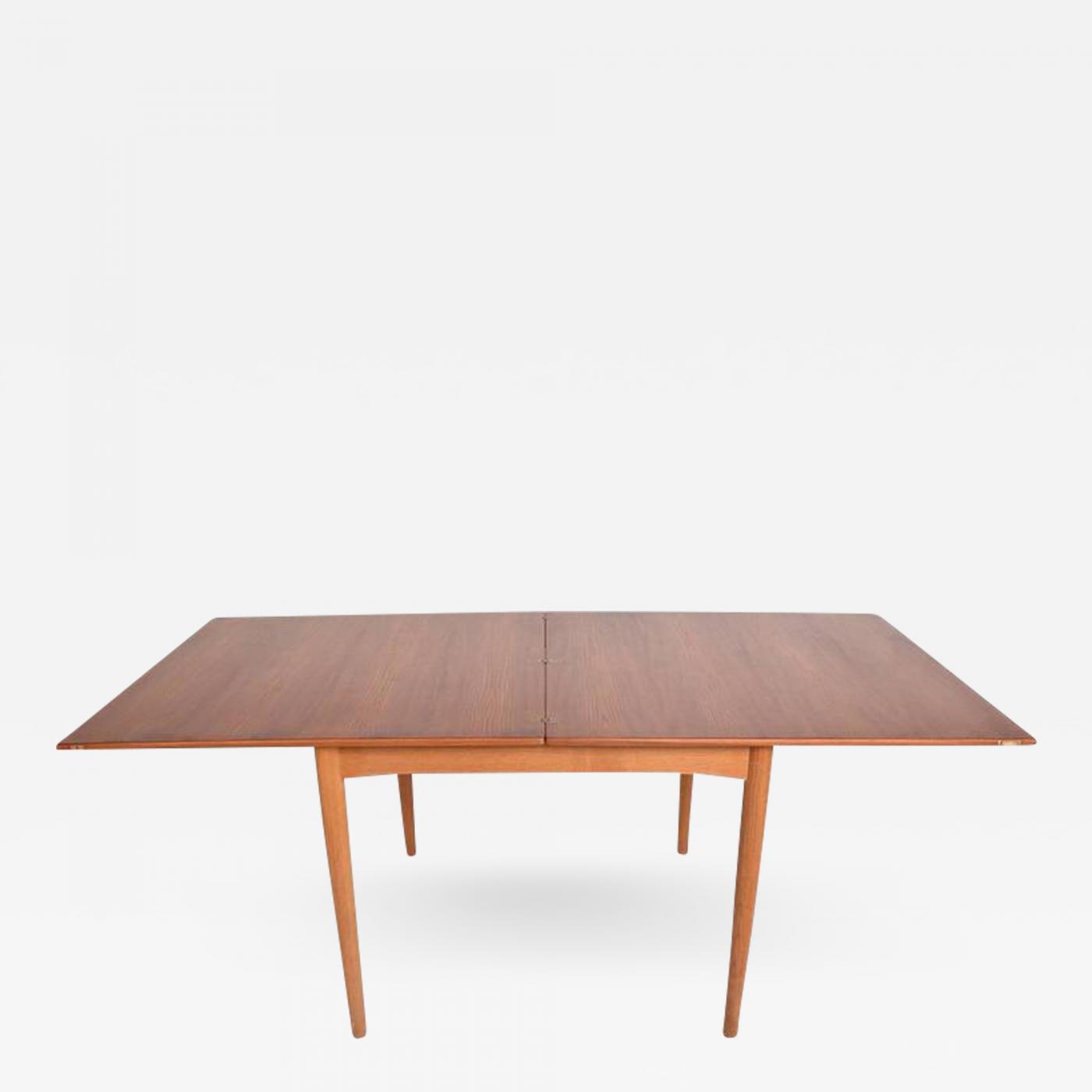 Danish Modern Teak Folding Dining Table
