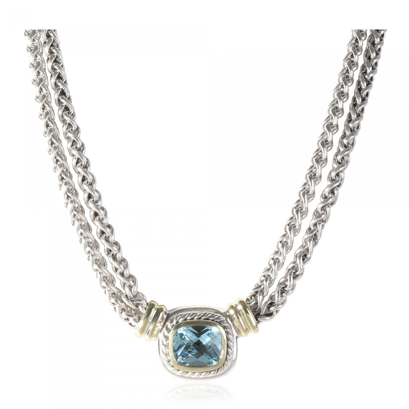 David Yurman Albion Topaz Double Strand 