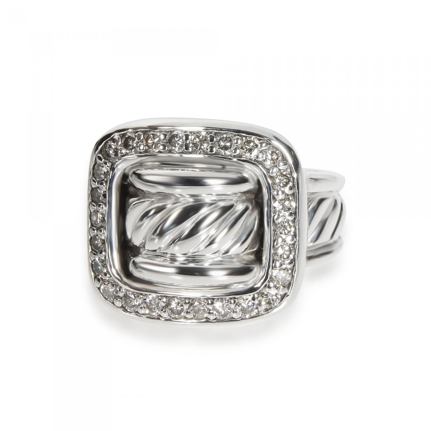 david yurman diamond buckle ring