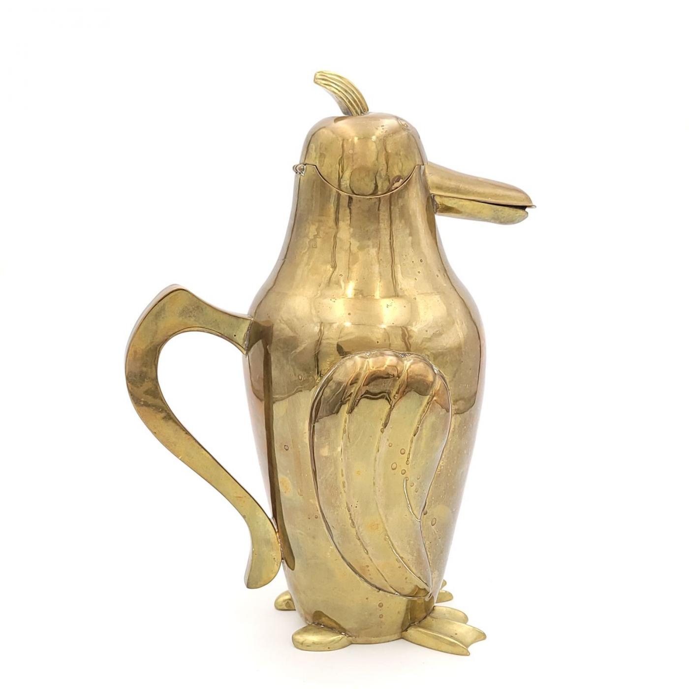 Decorative Penguin Cocktail Shaker, Mexico circa 1960