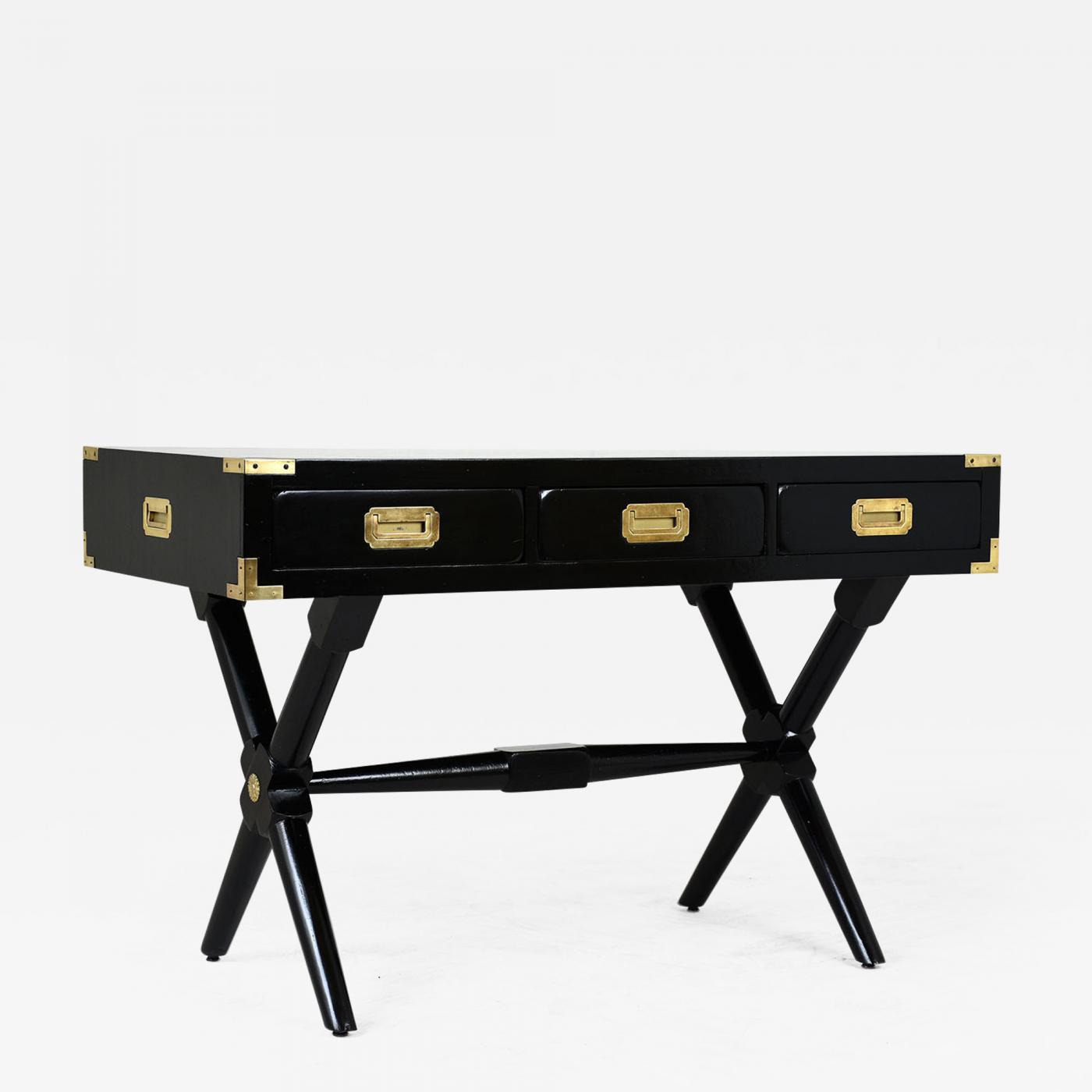 Early 20th Century Campaign Style Desk