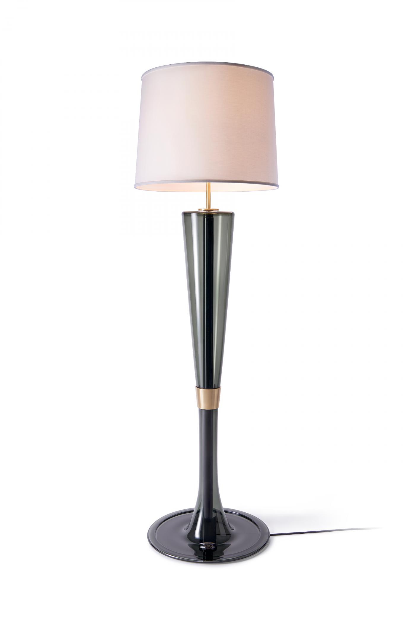 Eidos Glass - Trumpet Floor Lamp