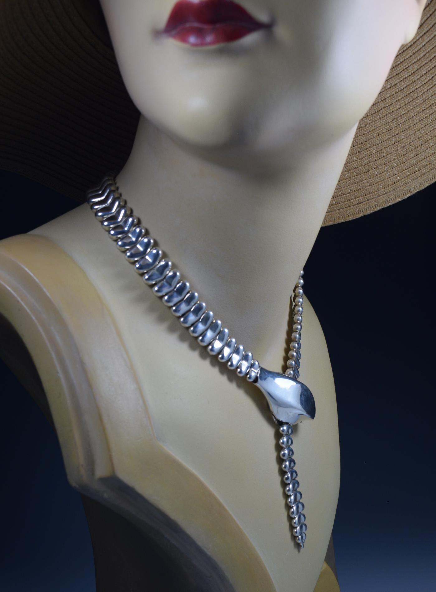 Elsa Peretti - Tiffany Elsa Peretti Snake Necklace 1985