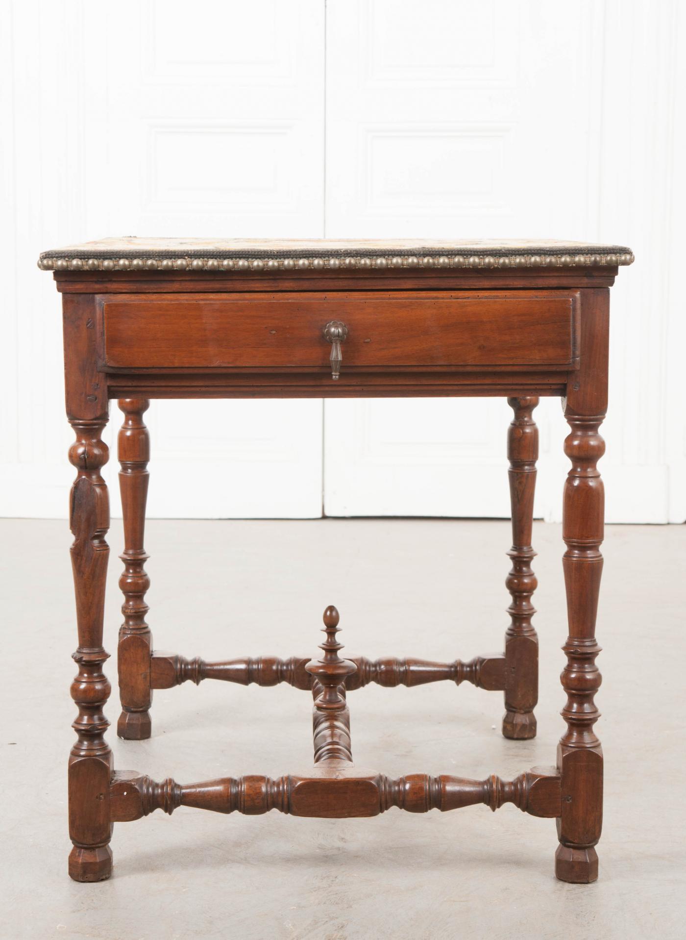 English 18th Century JacobeanStyle Oak Side Table