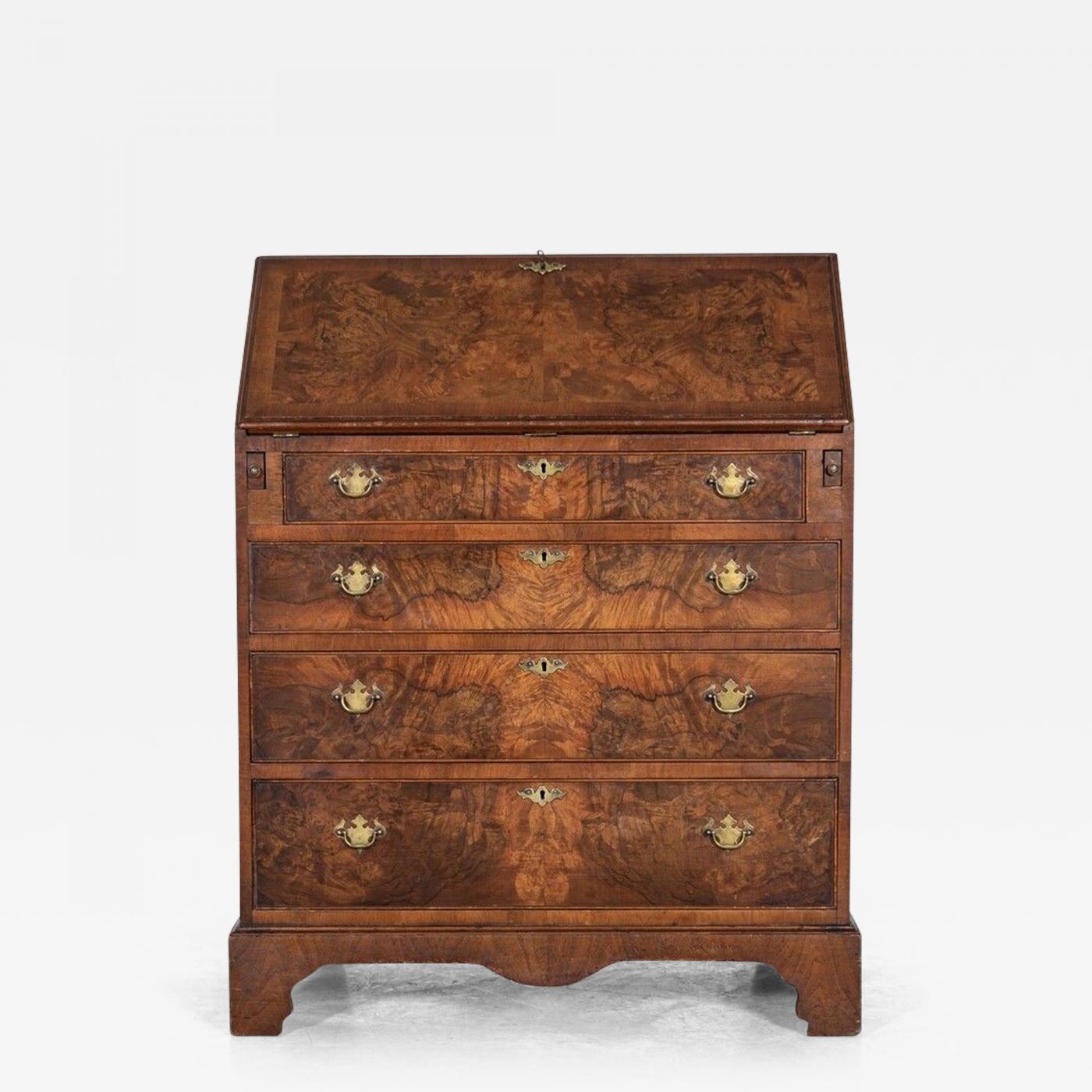 burr walnut bureau