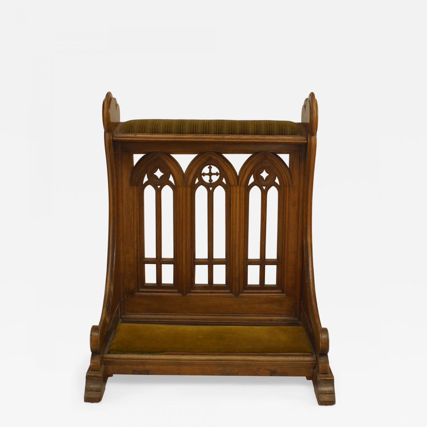 English Gothic Revival Oak Priedieu