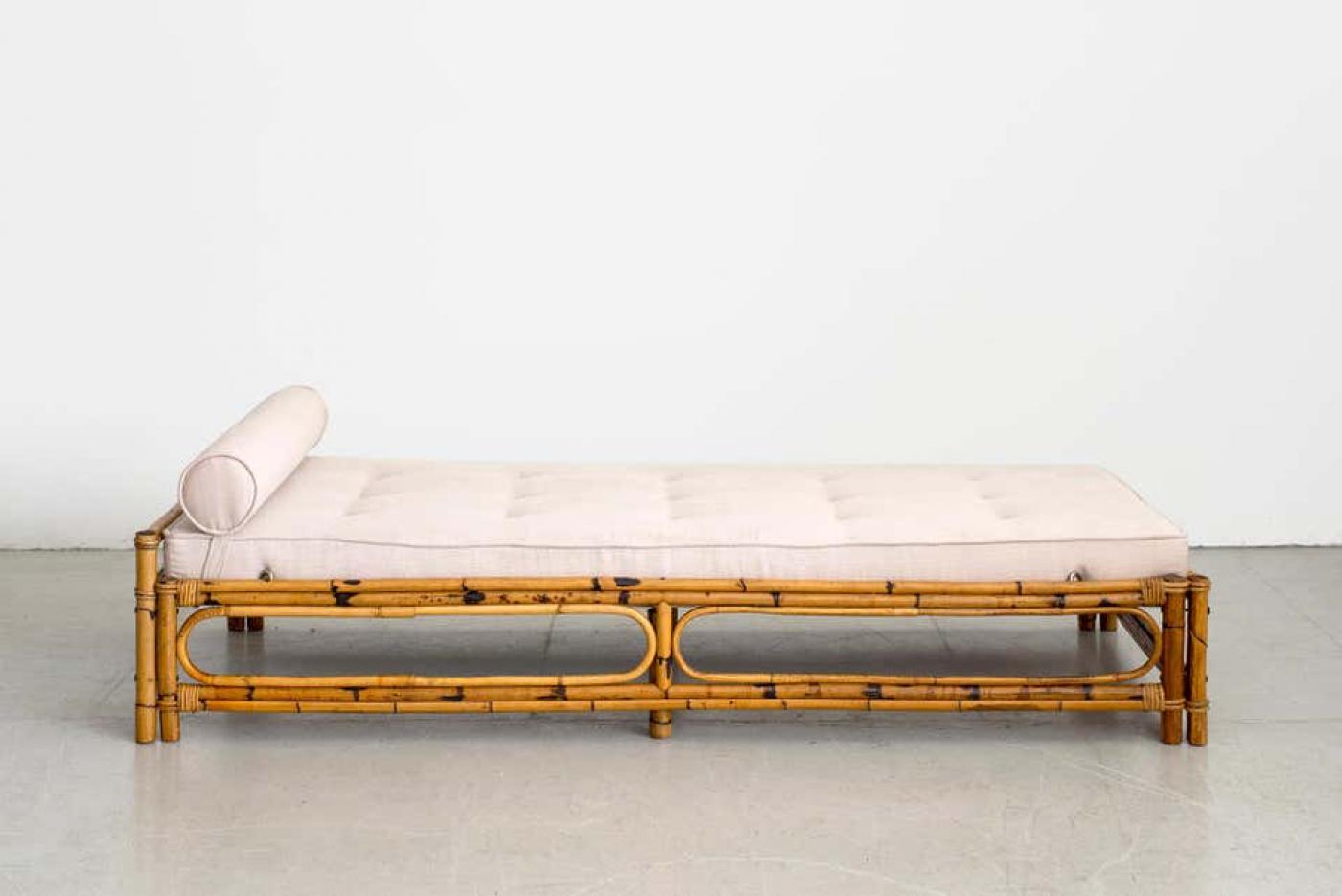 FRENCH RATTAN DAYBED