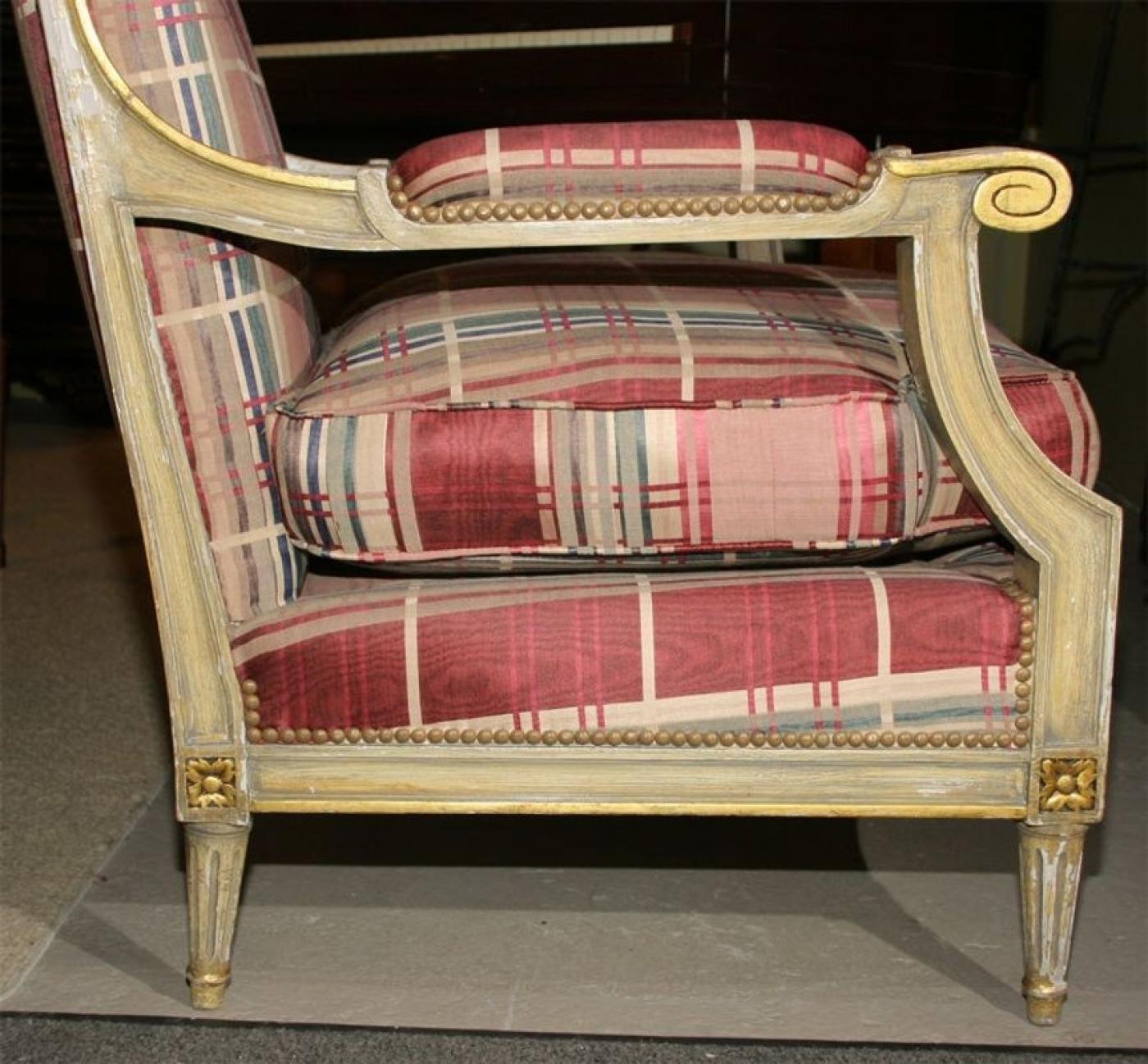 Fabulous French Bergere Chair by Jansen