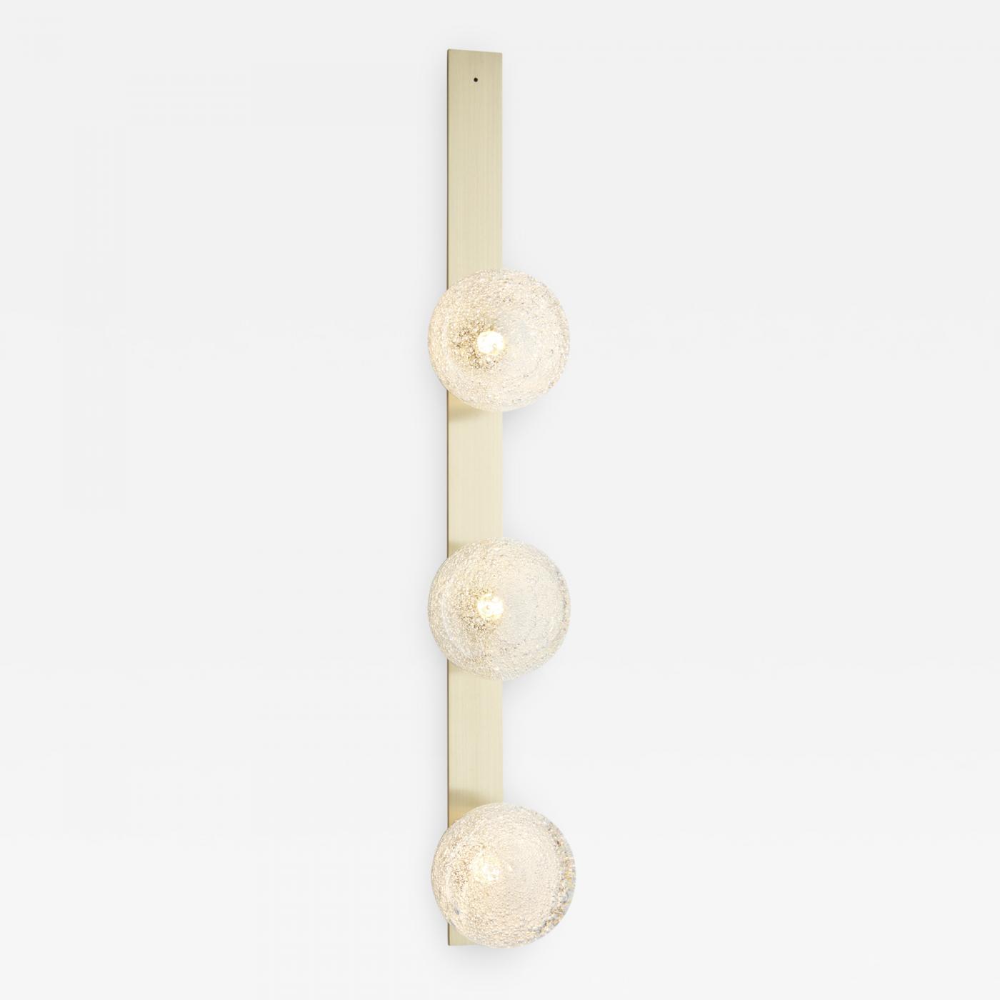 Articolo Lighting - Fizi | Triple Ball Flat Wall Sconce