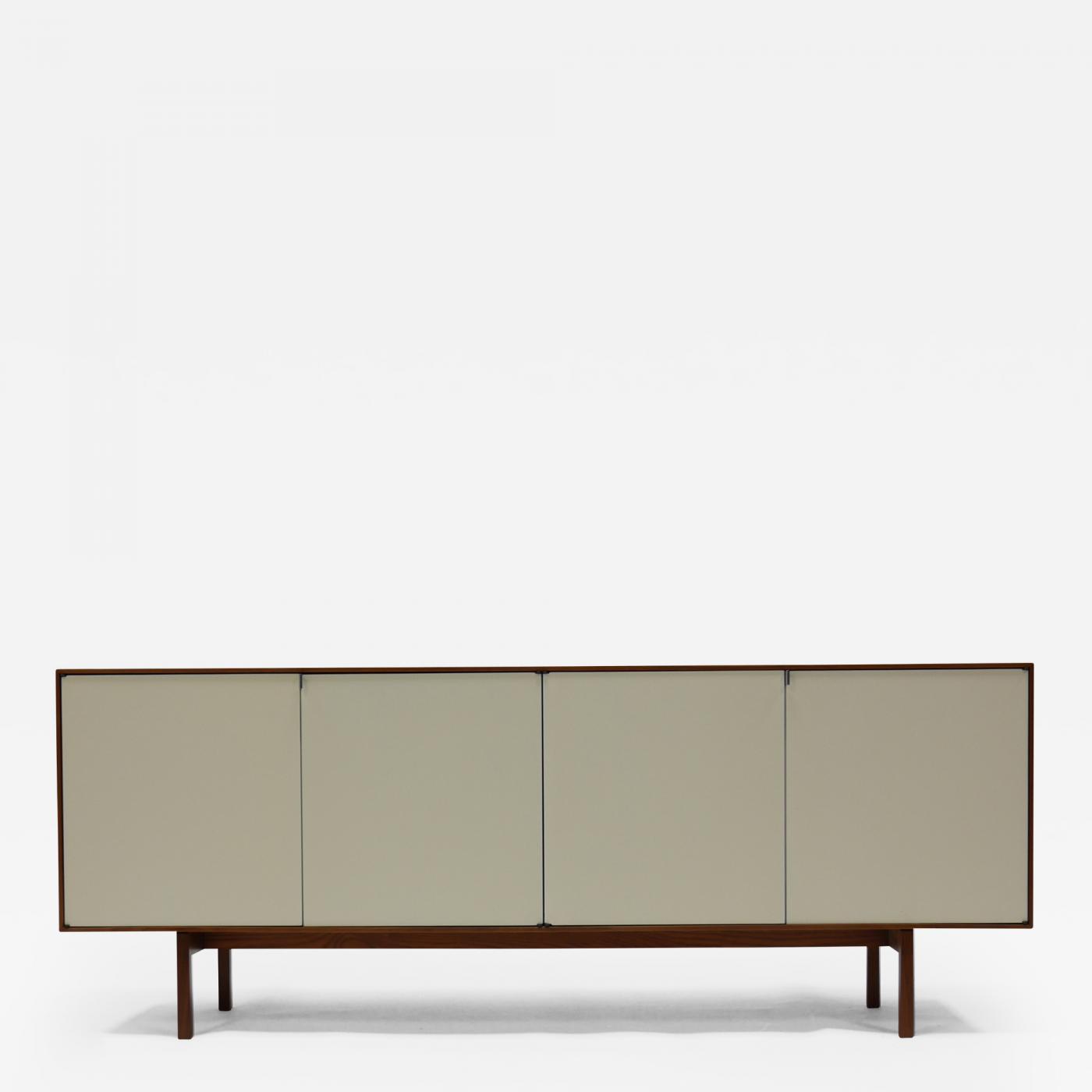 Design White Credenza florence knoll credenza in walnut and white lacquer by click on image to enlarge