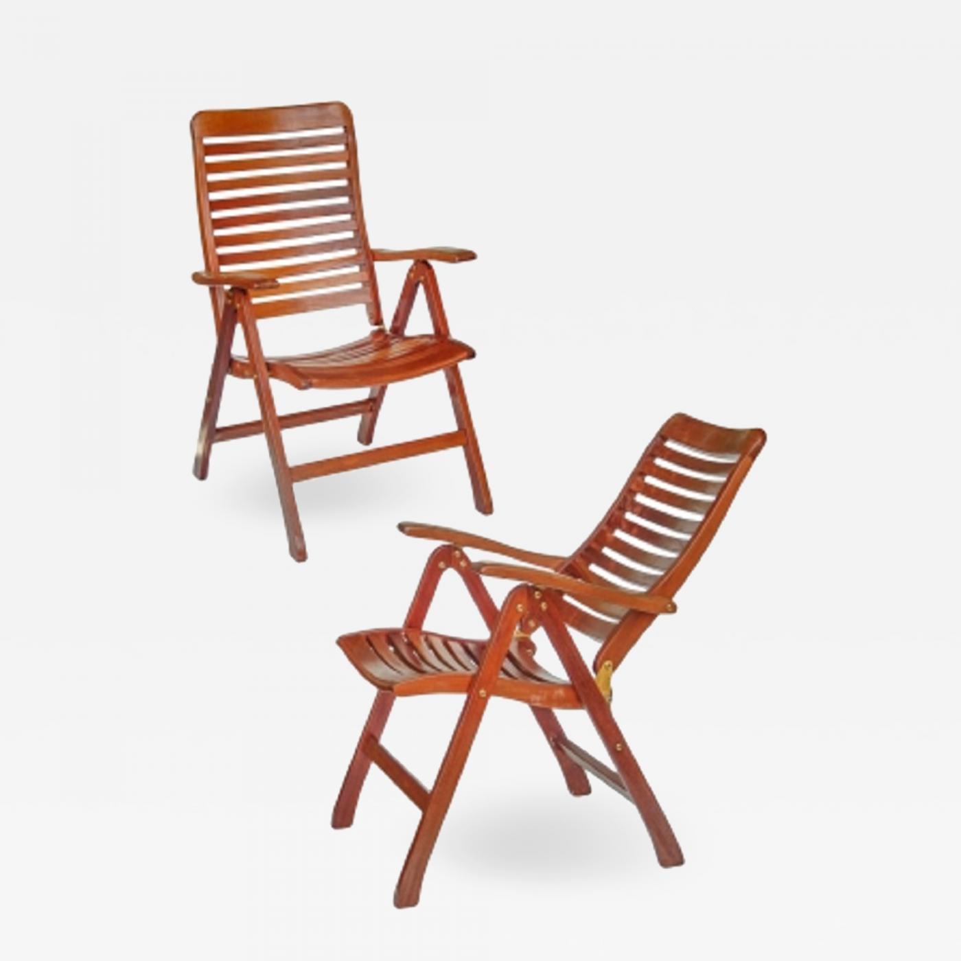 Folding Boat Deck Chairs