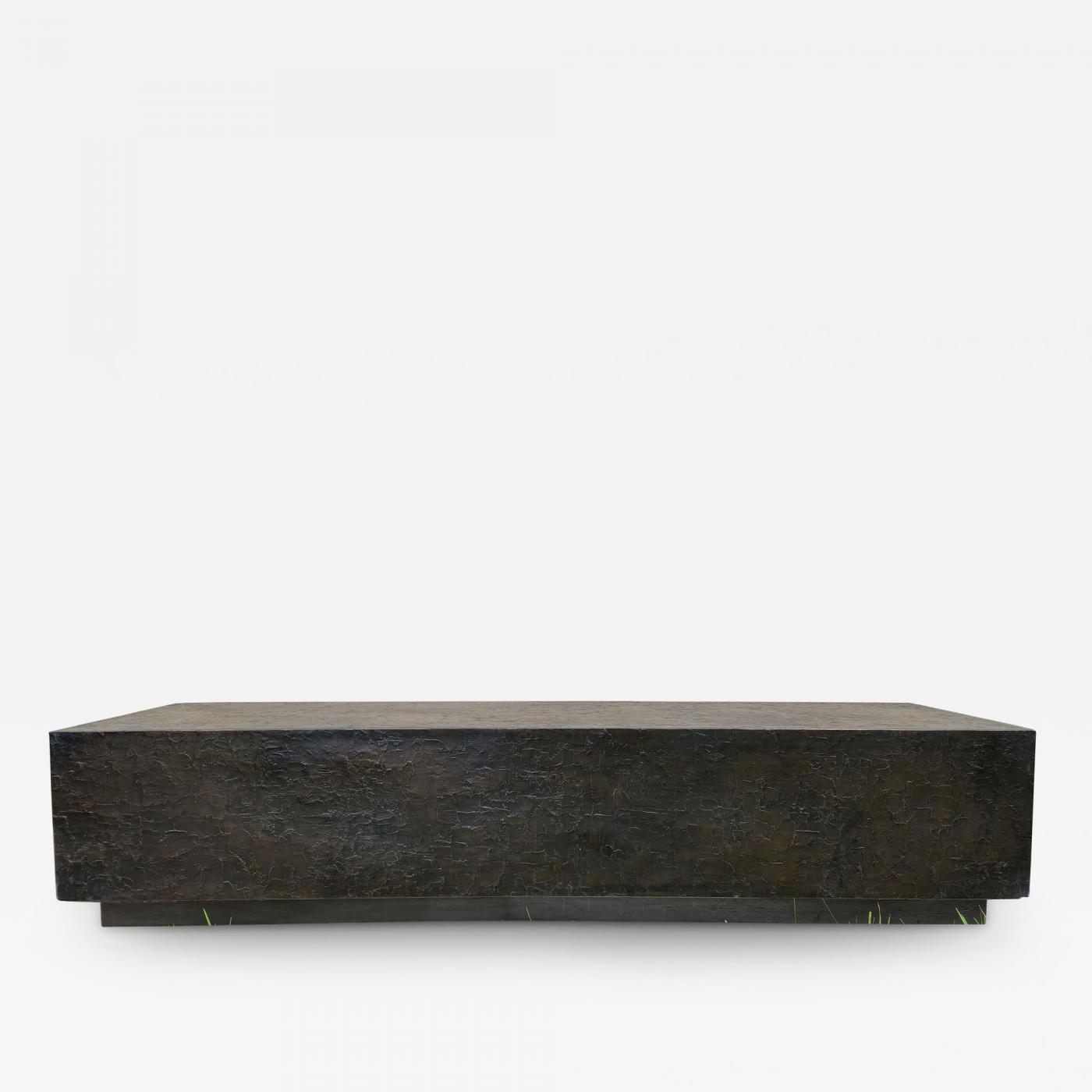Forms And Surfaces Forms and Surfaces Cast Bronze Sheathed Bench