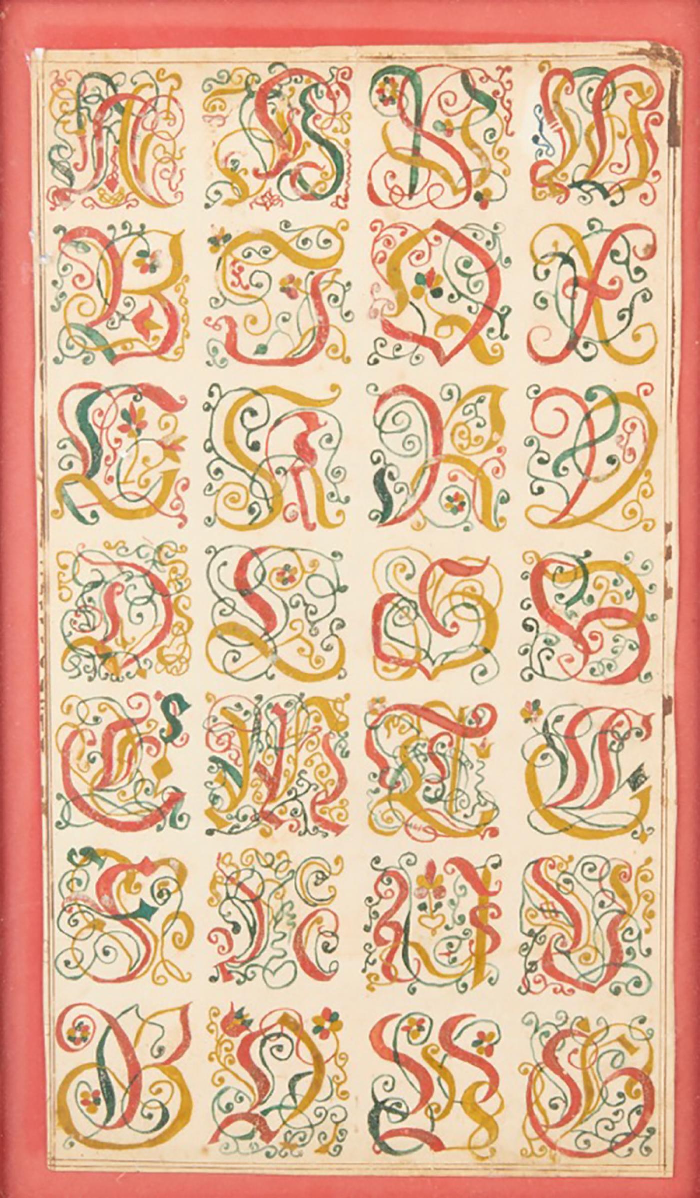 Fraktur Alphabet