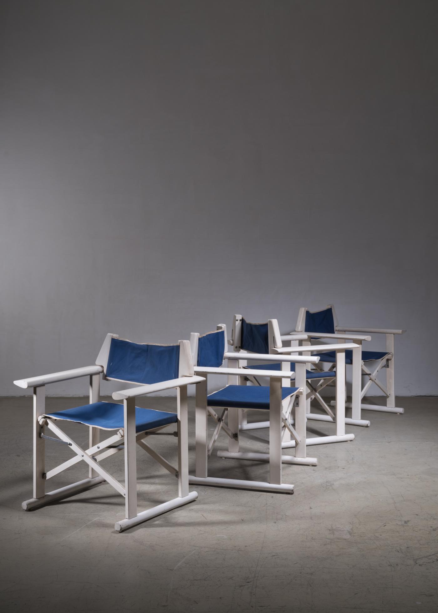 Lot De 2 Chaises Pliantes Enfant Vintage - Signées Fratelli Reguitti