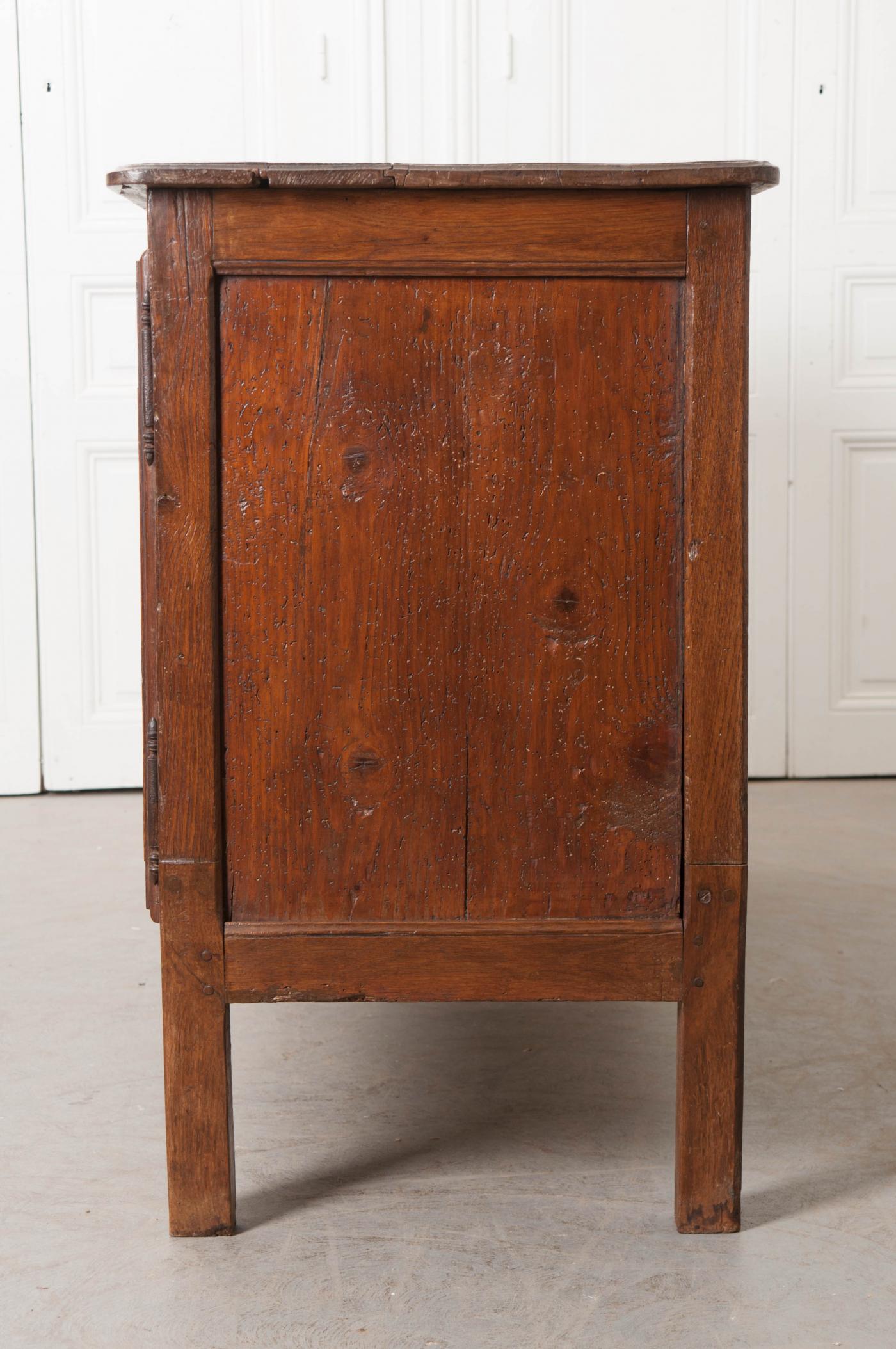 French 18th Century Solid Walnut and Chestnut Enfilade