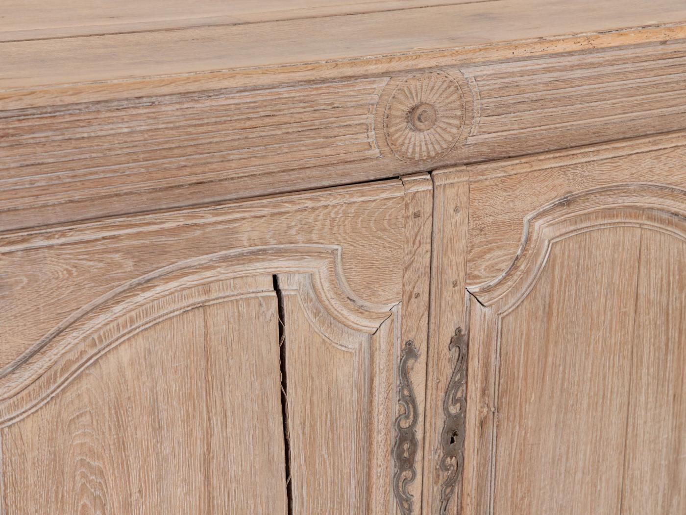 French Bleached Oak Buffet