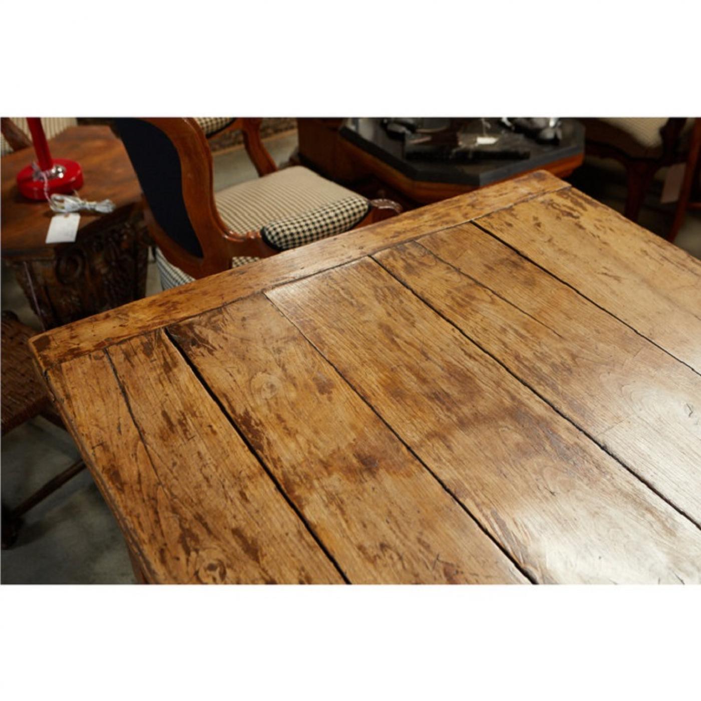 French Country Dining Table with Pull Out Leaves