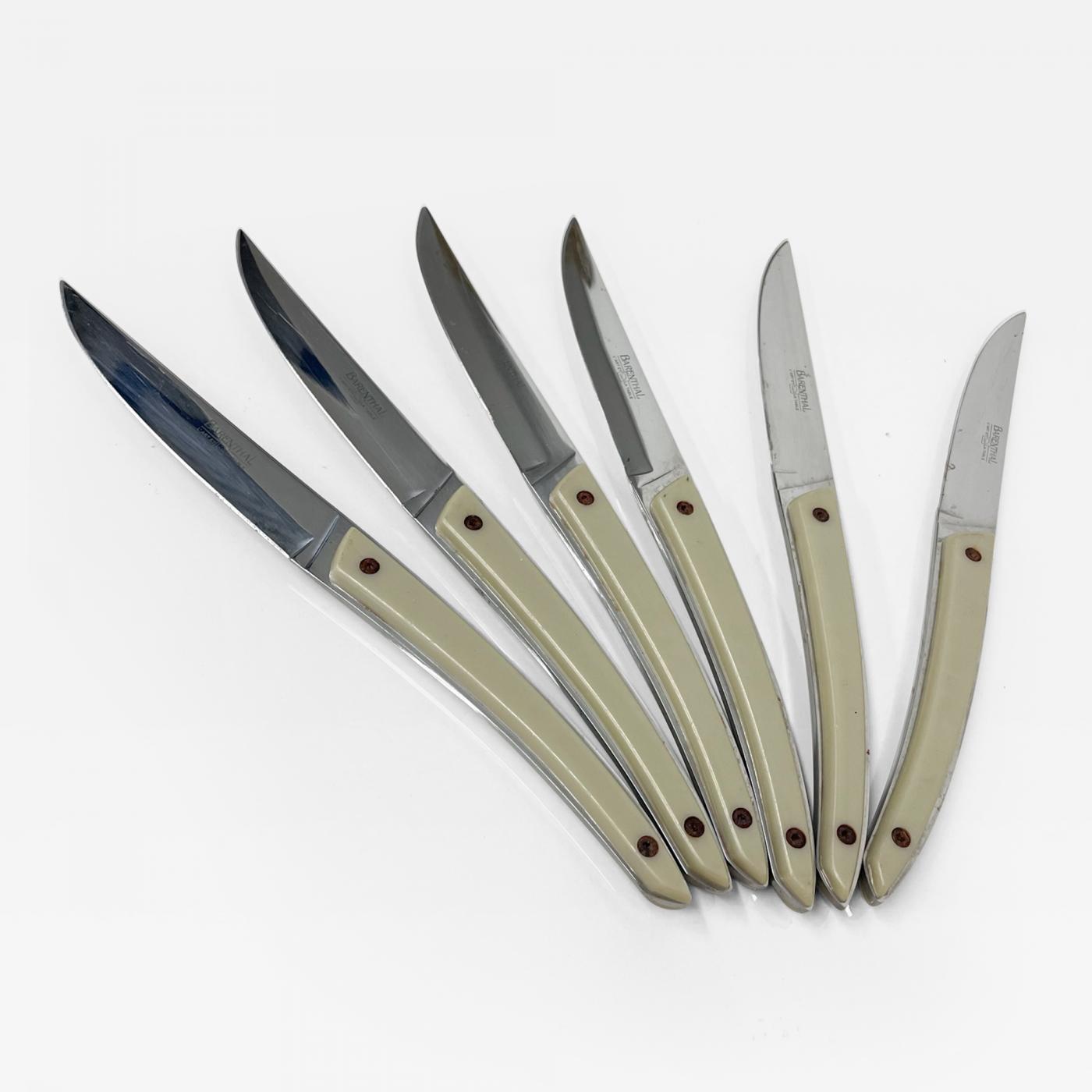 Jean Dubost Laguiole Set of 6 Steak Knives