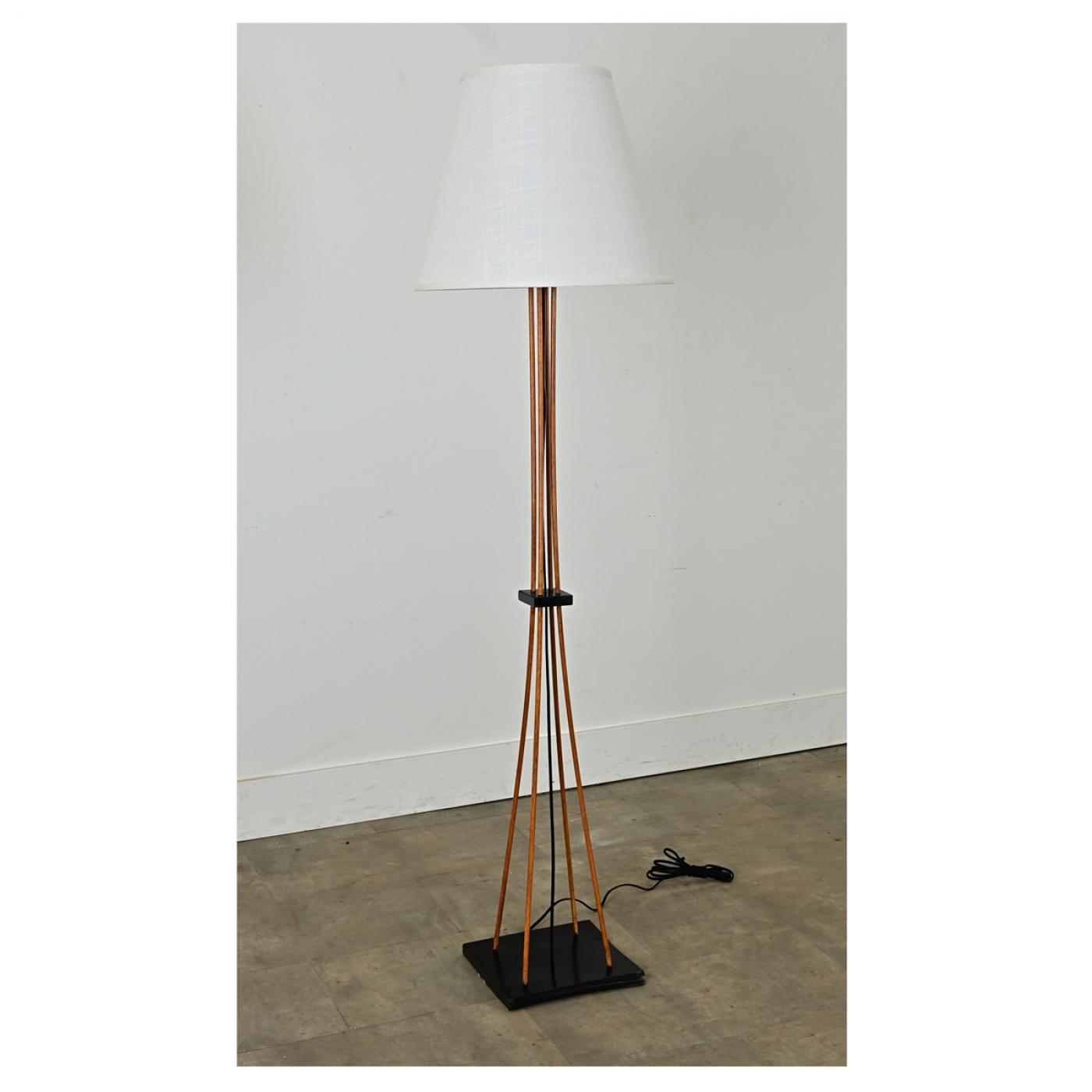French Mid-Century Modern Floor Lamp
