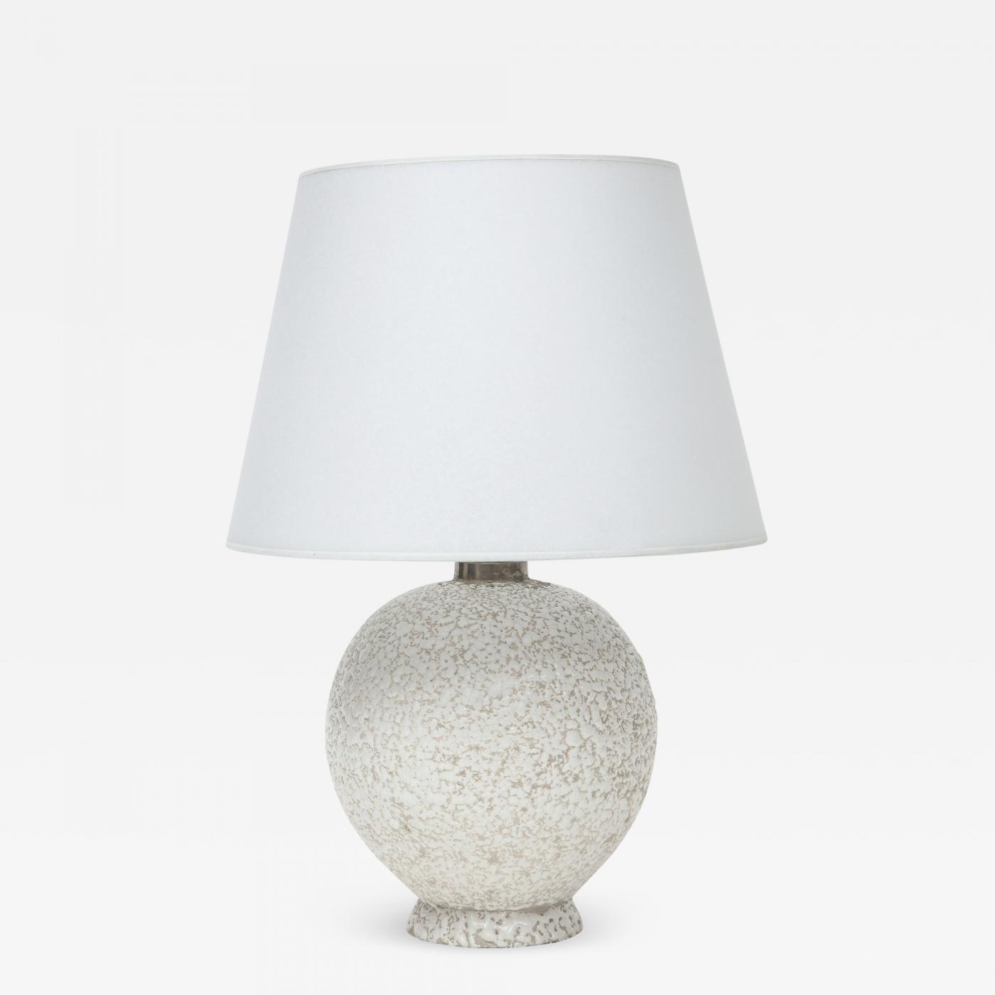 white ceramic lamp shade