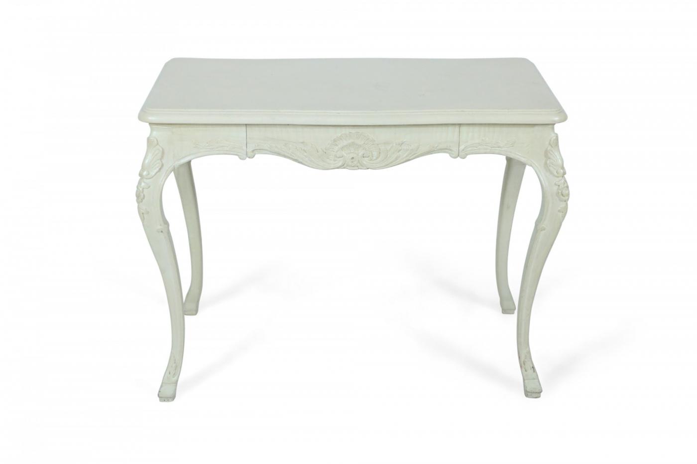 French Provincial Painted Foyer Table