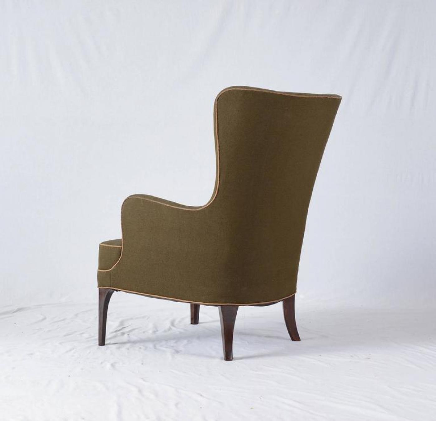 Frits Henningsen - Frits Henningsen High Back Lounge Chair