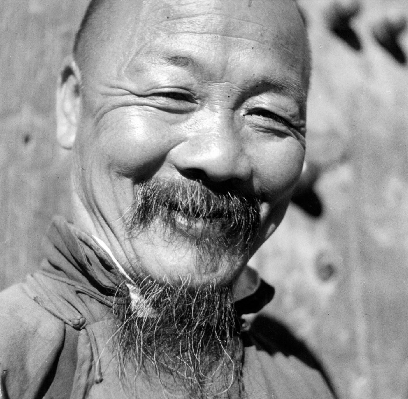 Fritz Henle - Smiling Monk, China
