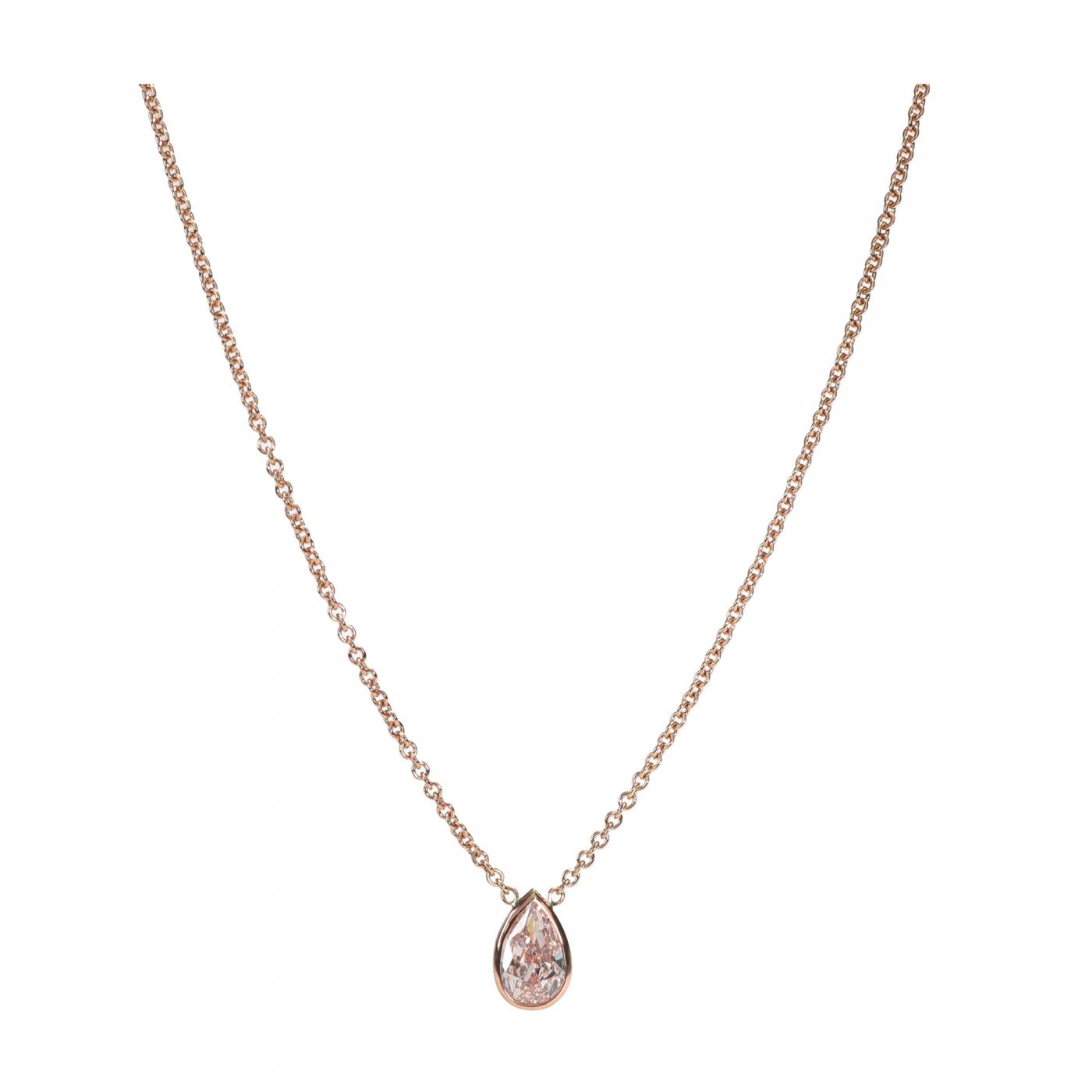 natural pink diamond necklace