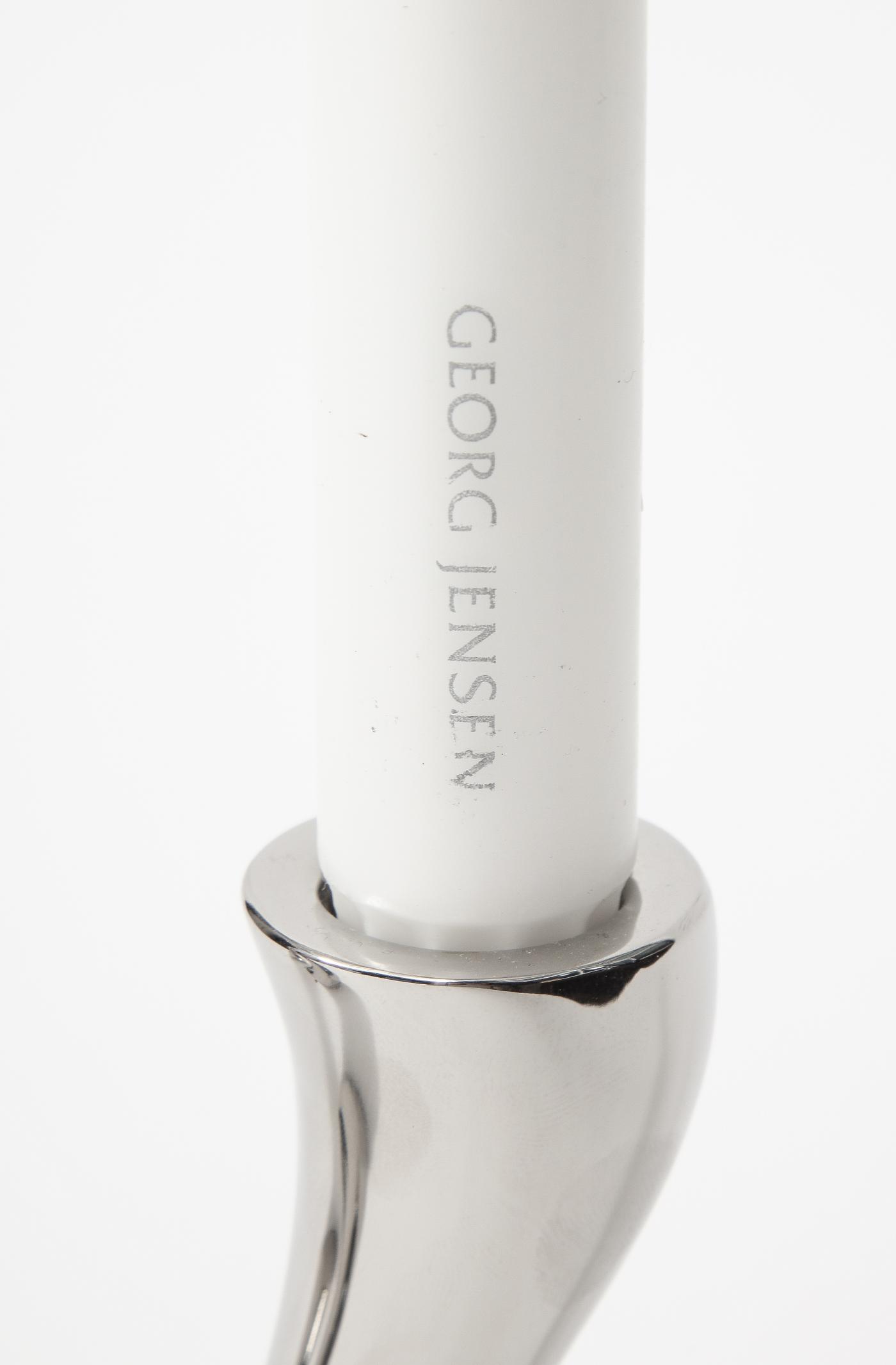 Jensen Set of Six Cobra Candlesticks