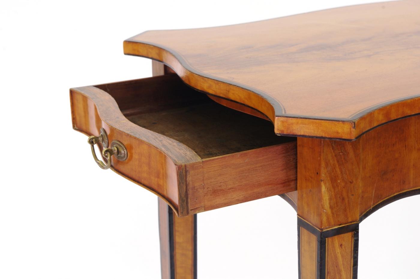 George III Satinwood Side table, c. 1790