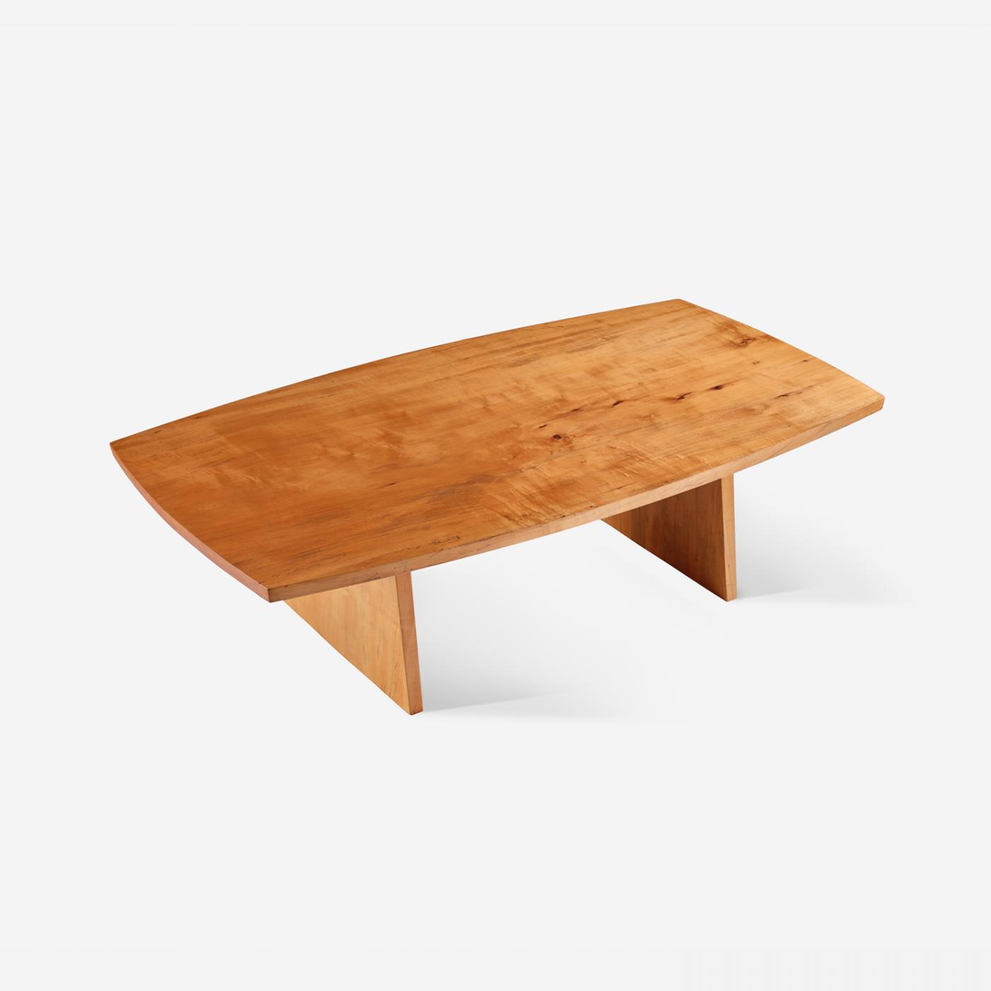 Nakashima Rare BoatShaped Coffee Table