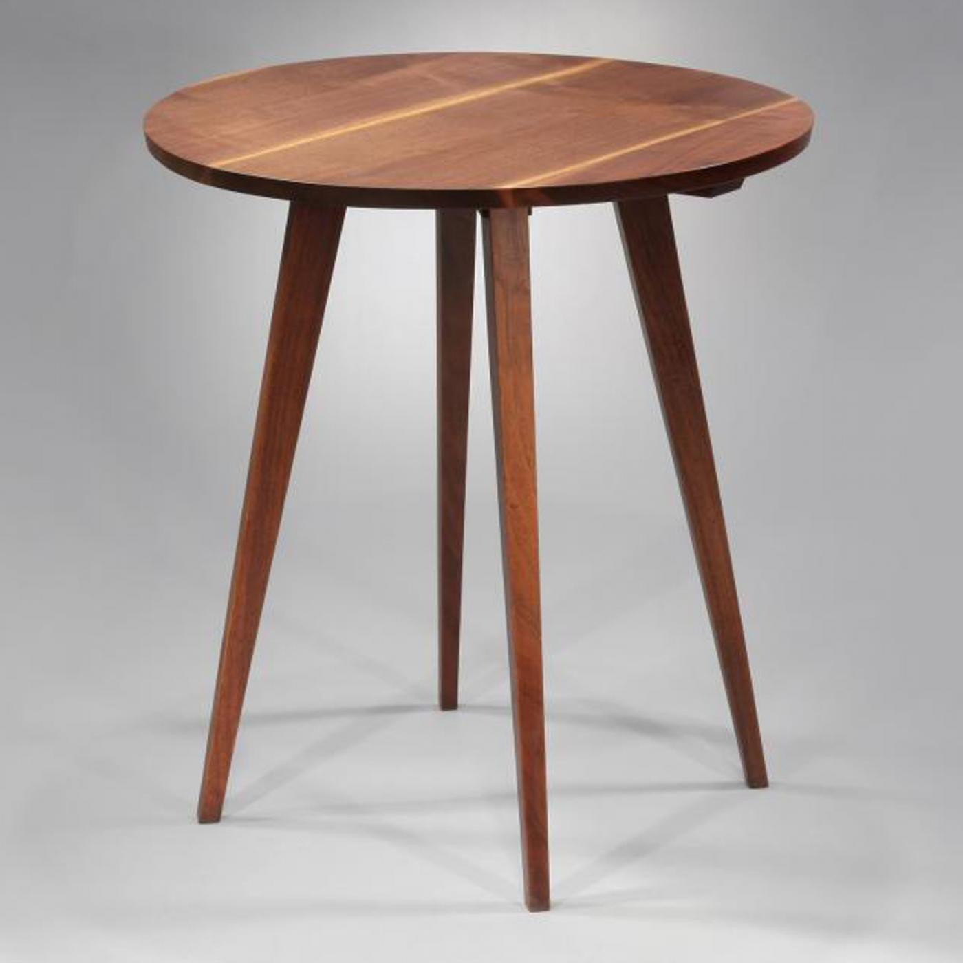 Nakashima Splayed Leg Round End Table, 1945