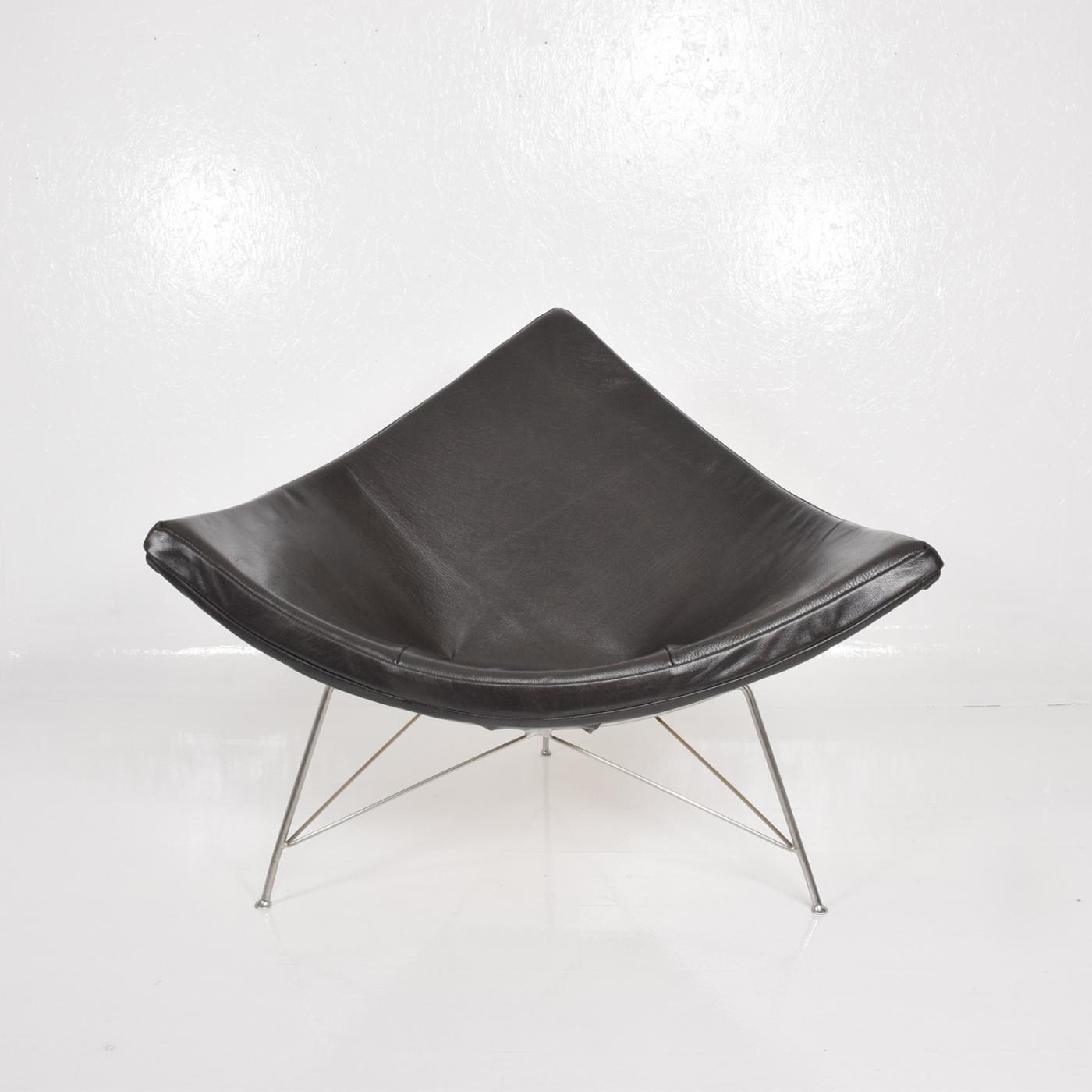 Nelson Early Coconut Lounge Chairs by Nelson for Herman