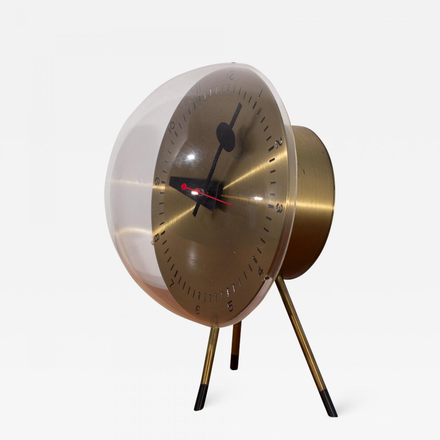 George Nelson George Nelson Tripod Table Clock